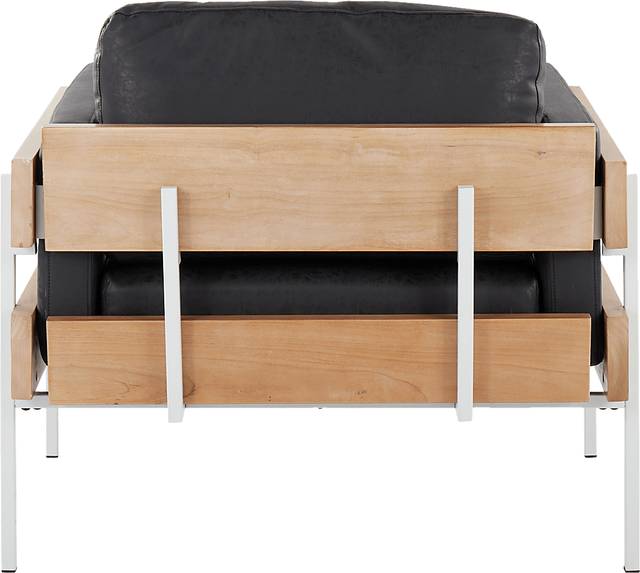 Clyburn Black Accent Chair - Thumbnail - Image 4
