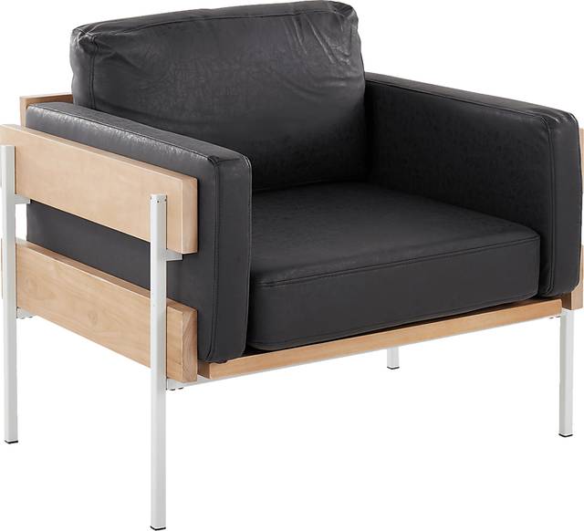 Clyburn Black Accent Chair - Thumbnail - Image 1