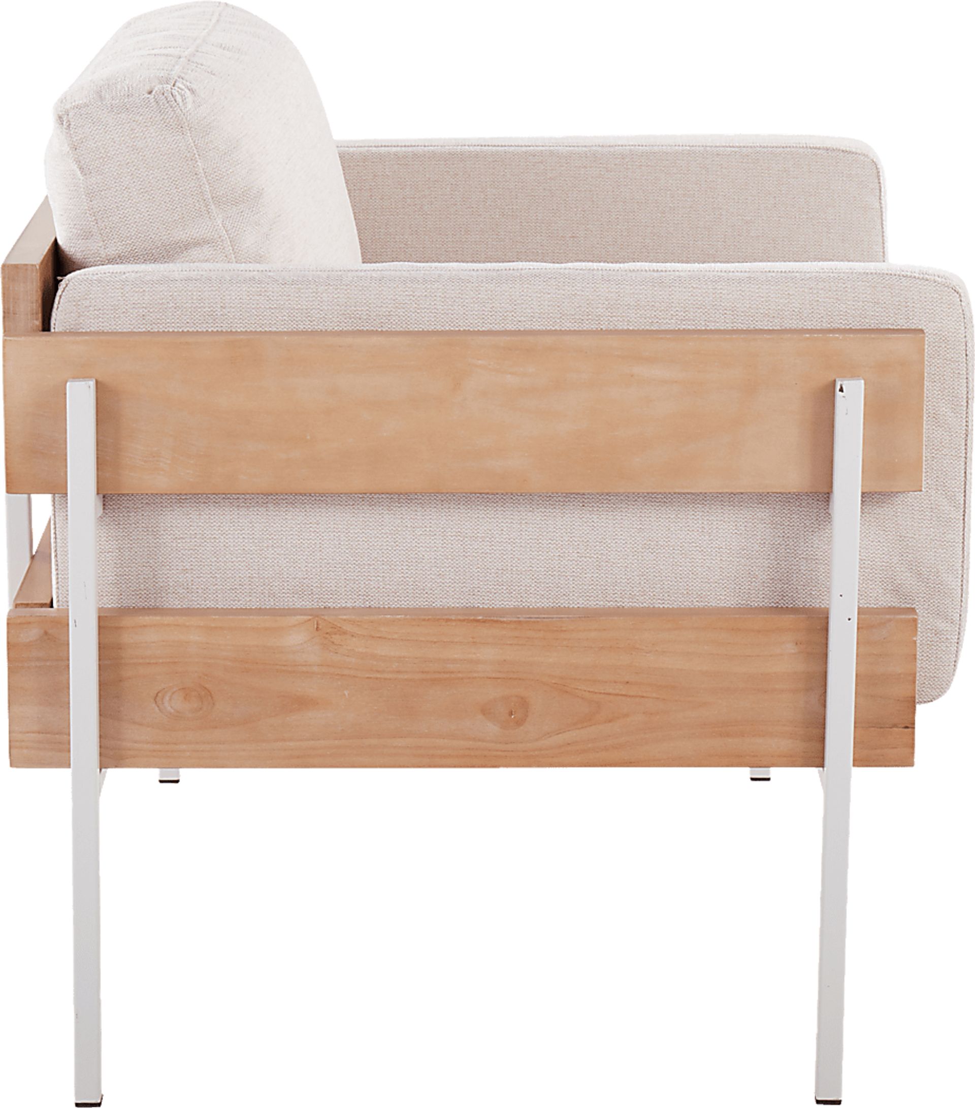 Clyburn Cream Accent Chair - Image 4