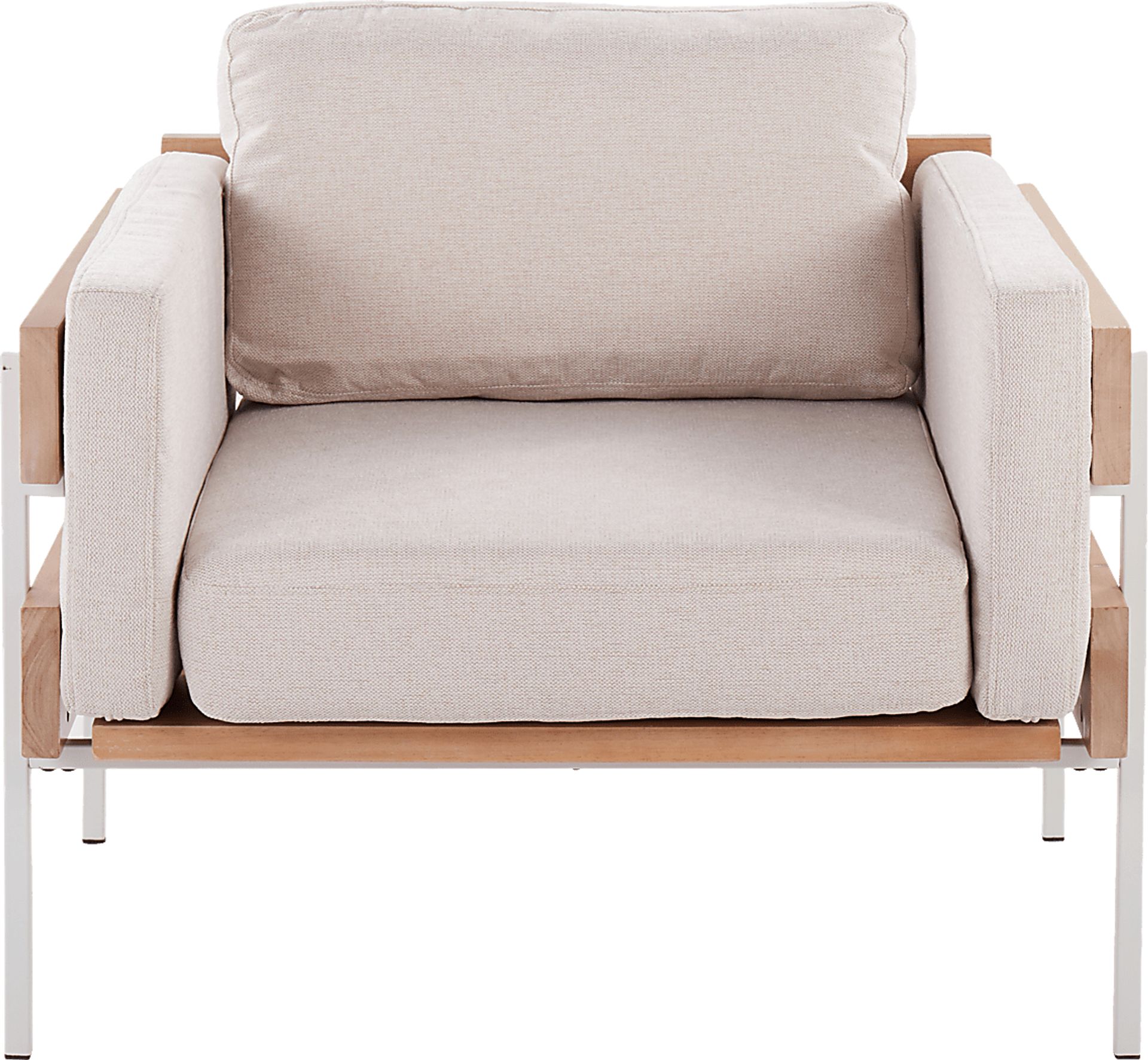 Clyburn Cream Accent Chair - Image 1