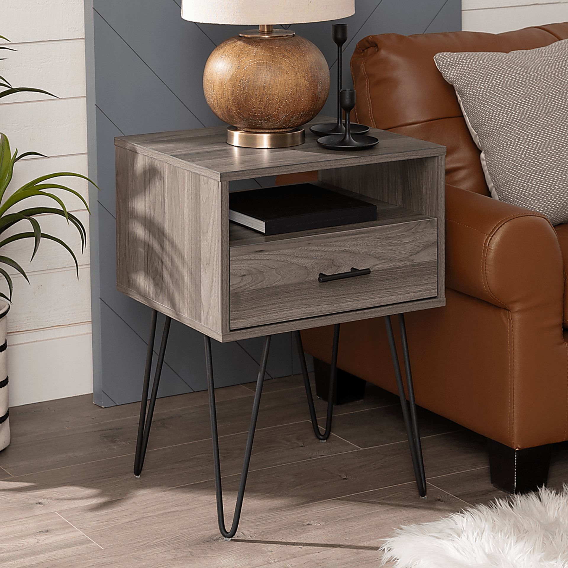 Clyburn Gray Side Table - Image 9