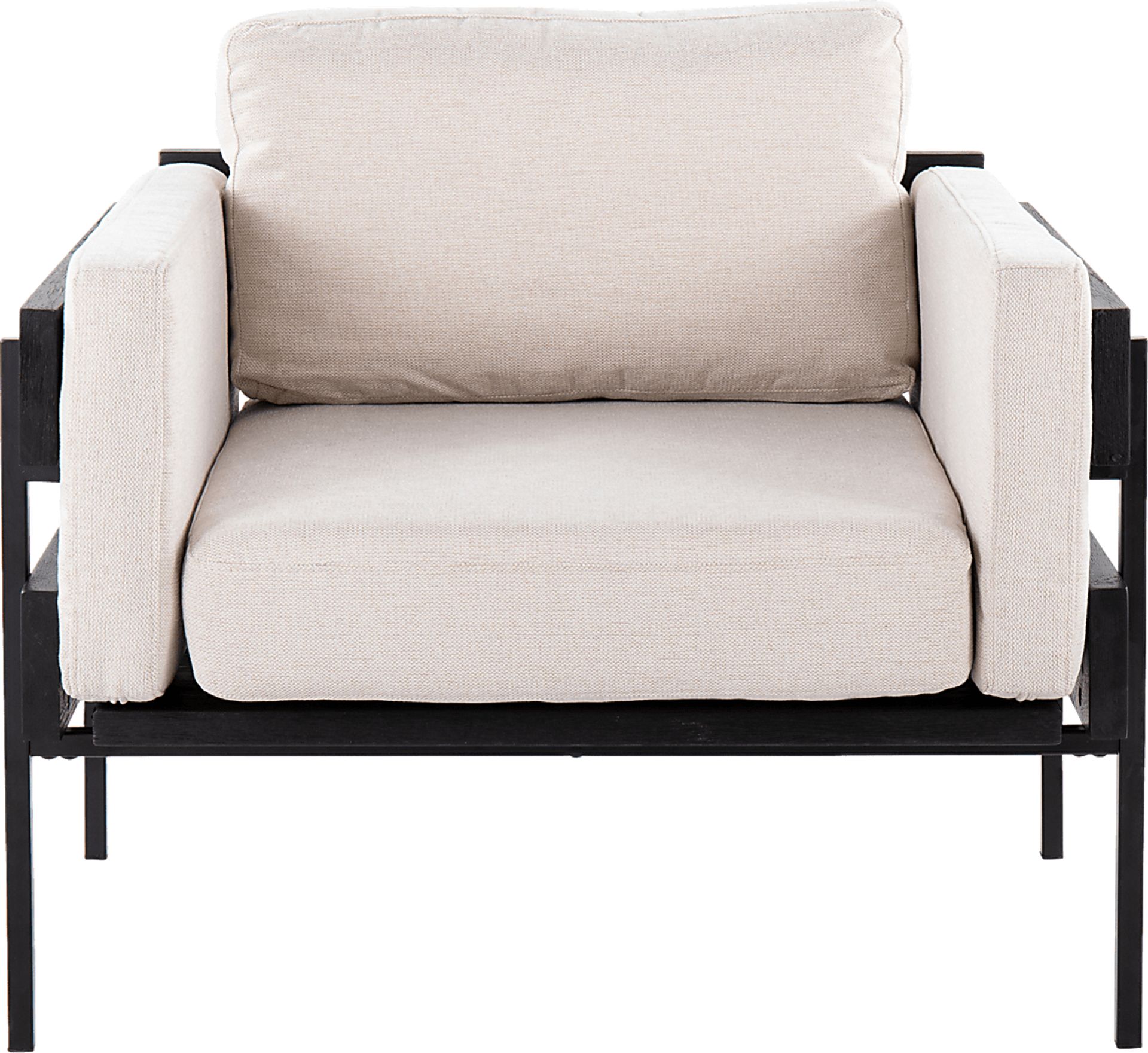 Clyburn II Cream Accent Chair - Image 3
