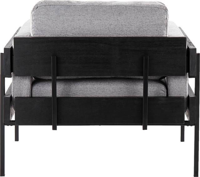 Clyburn II Gray Accent Chair - Thumbnail - Image 3