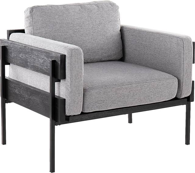 Clyburn II Gray Accent Chair - Thumbnail - Image 1