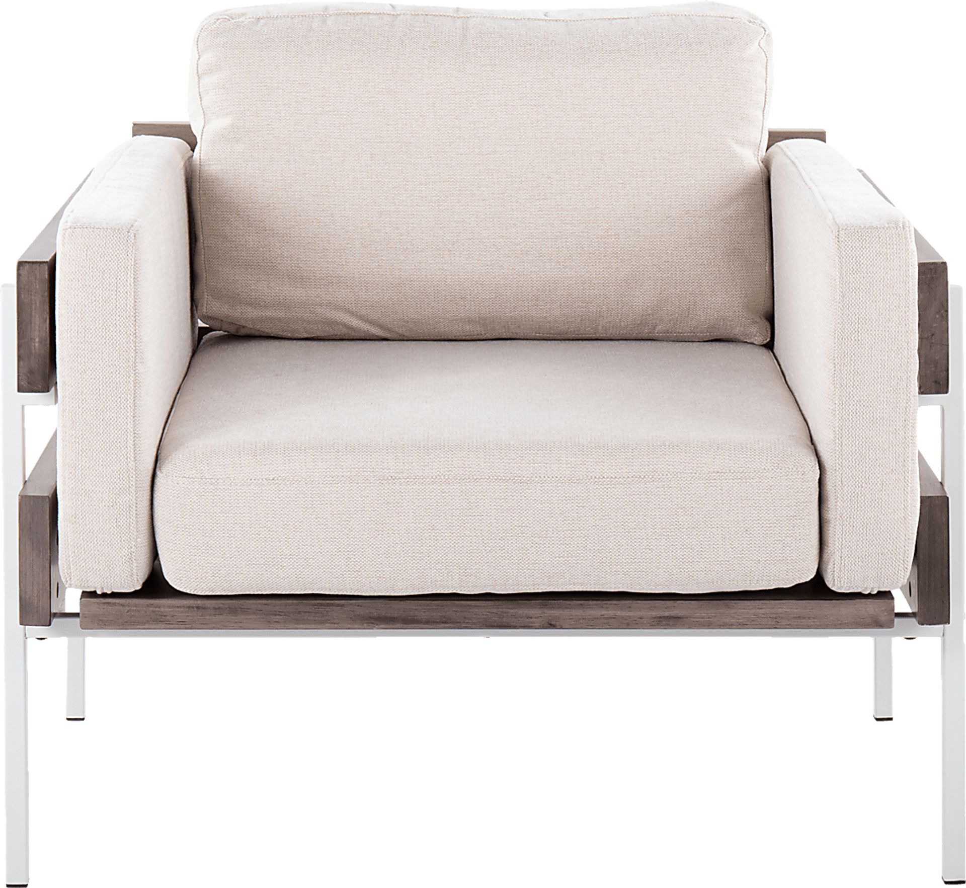 Clyburn III Cream Accent Chair - Image 5