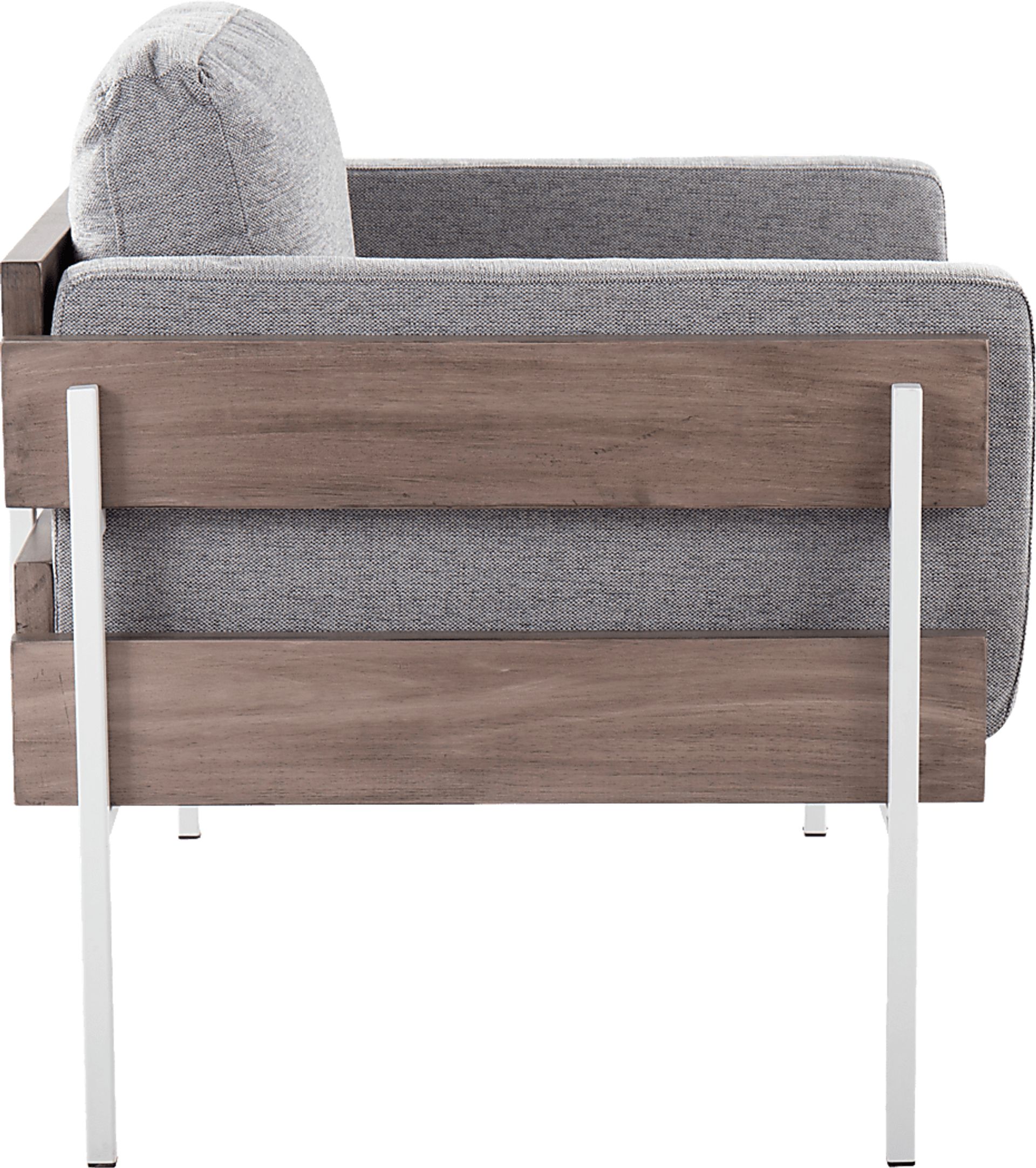 Clyburn III Gray Accent Chair - Image 3