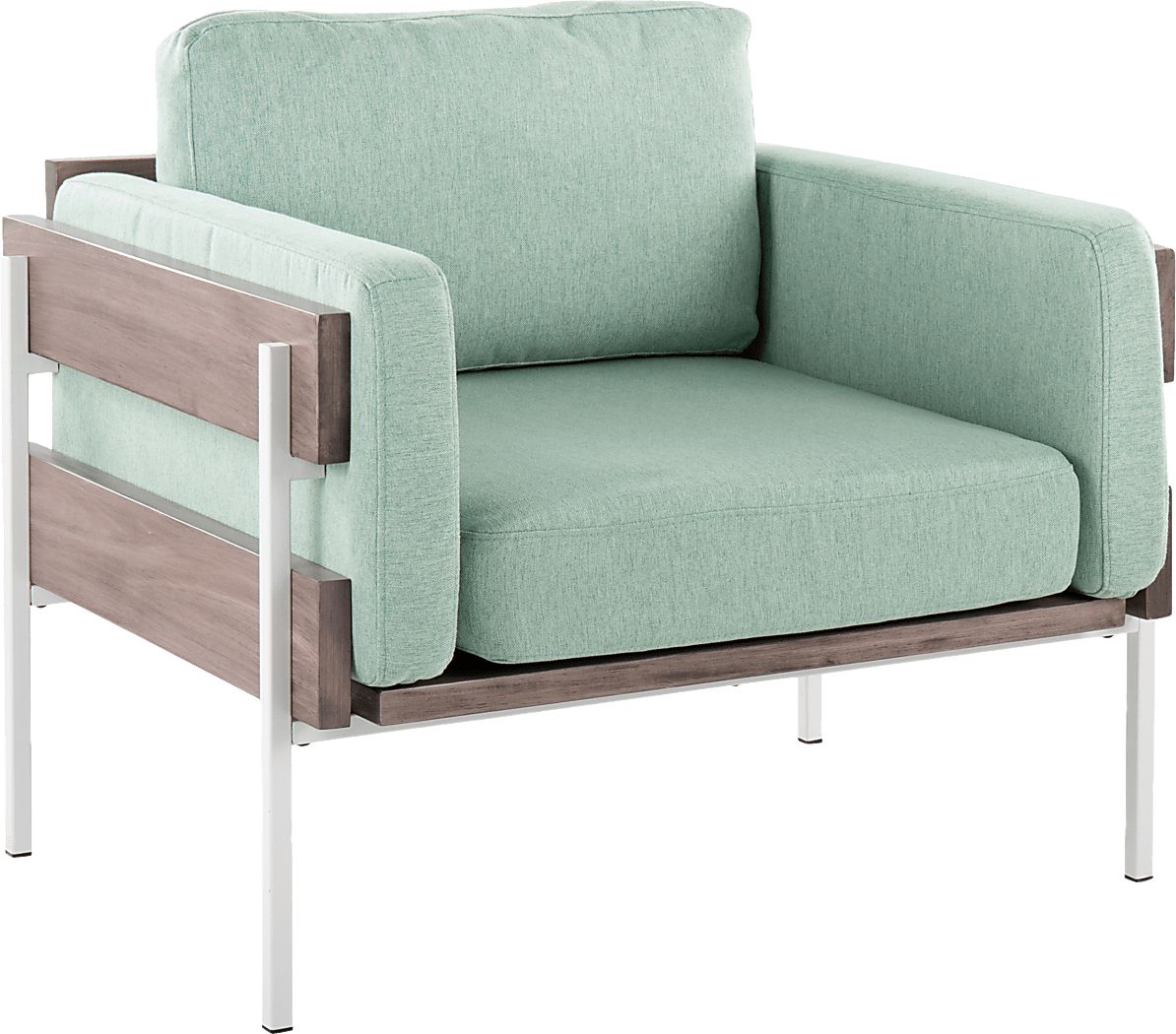 Clyburn III Green Accent Chair