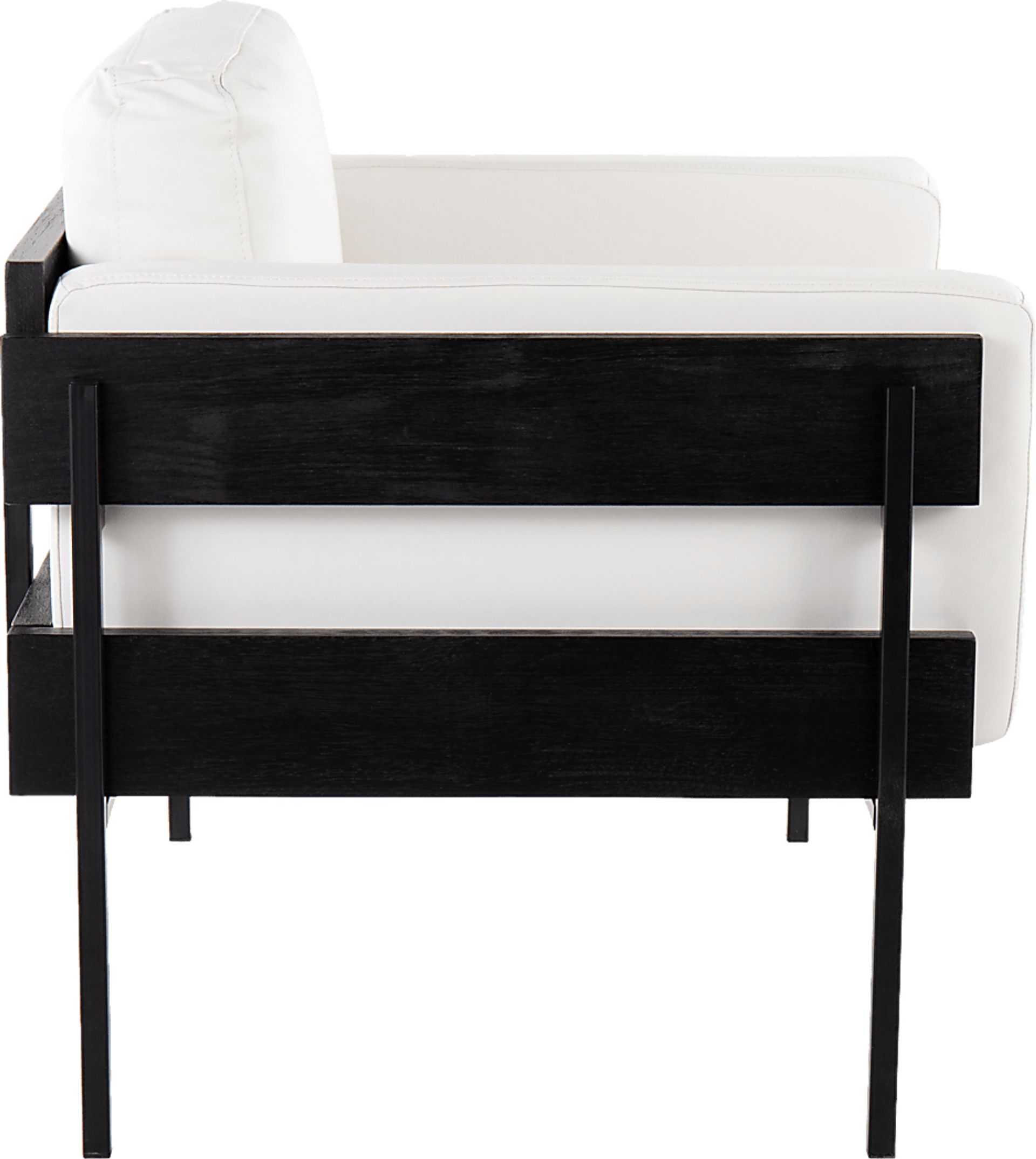 Clyburn IV White Accent Chair - Image 3