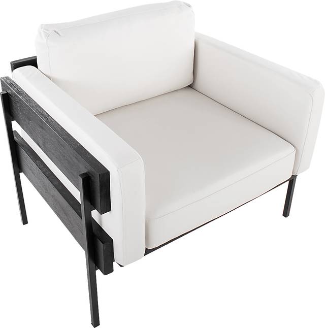 Clyburn IV White Accent Chair - Thumbnail - Image 7