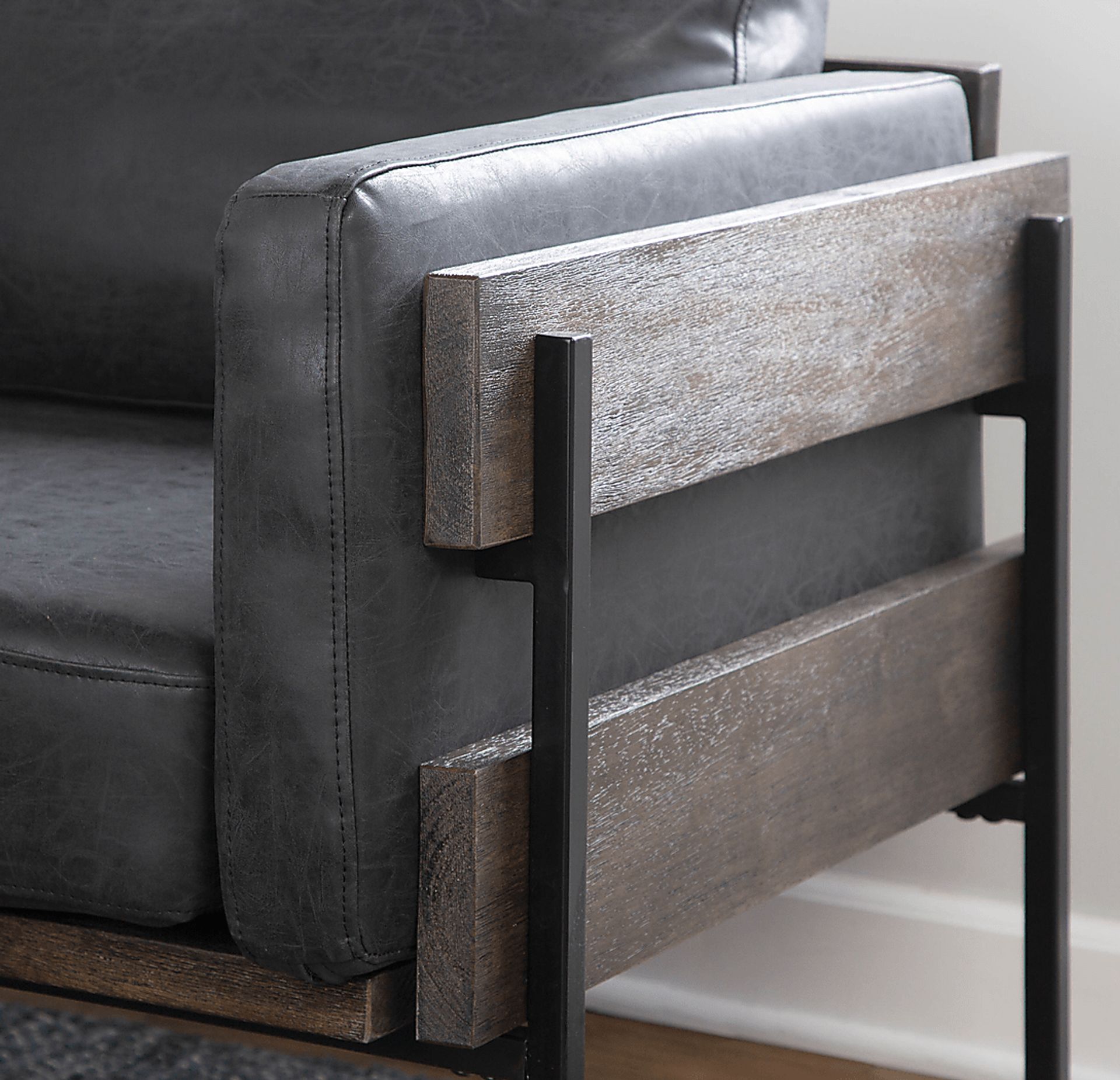 Clyburn V Black Accent Chair - Image 4