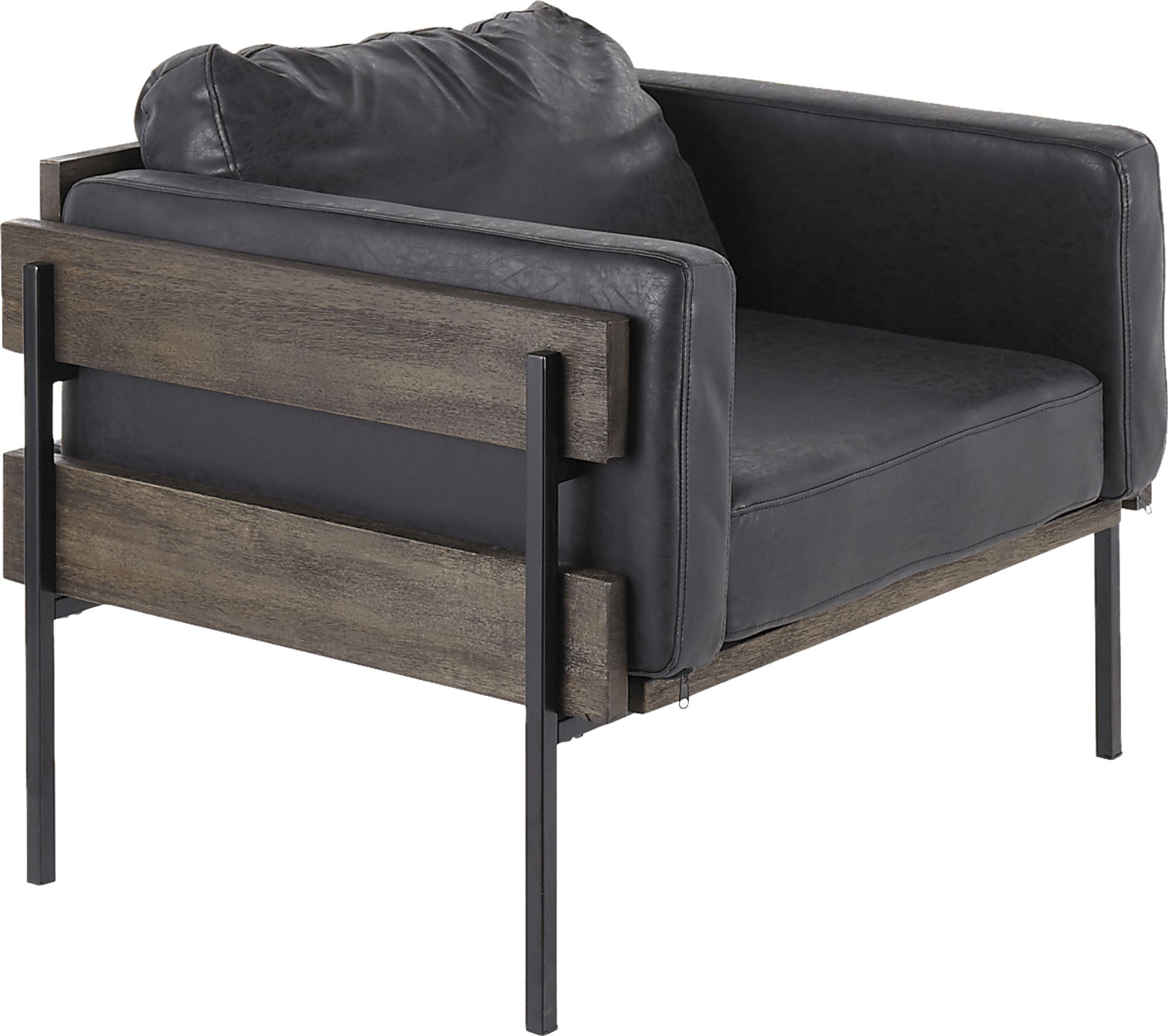 Clyburn V Black Accent Chair - Image 1