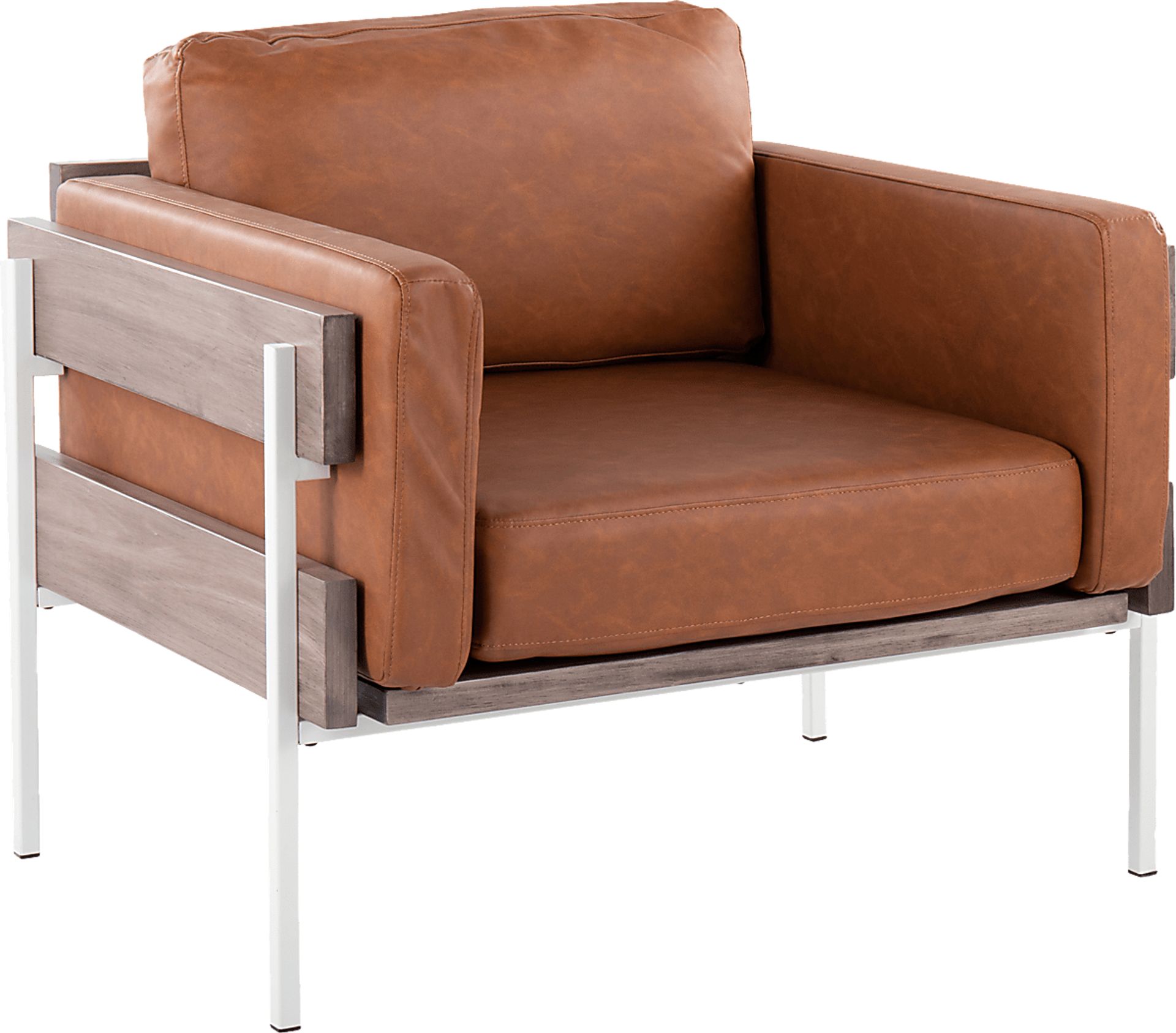 Clyburn VI Camel Accent Chair - Image 1