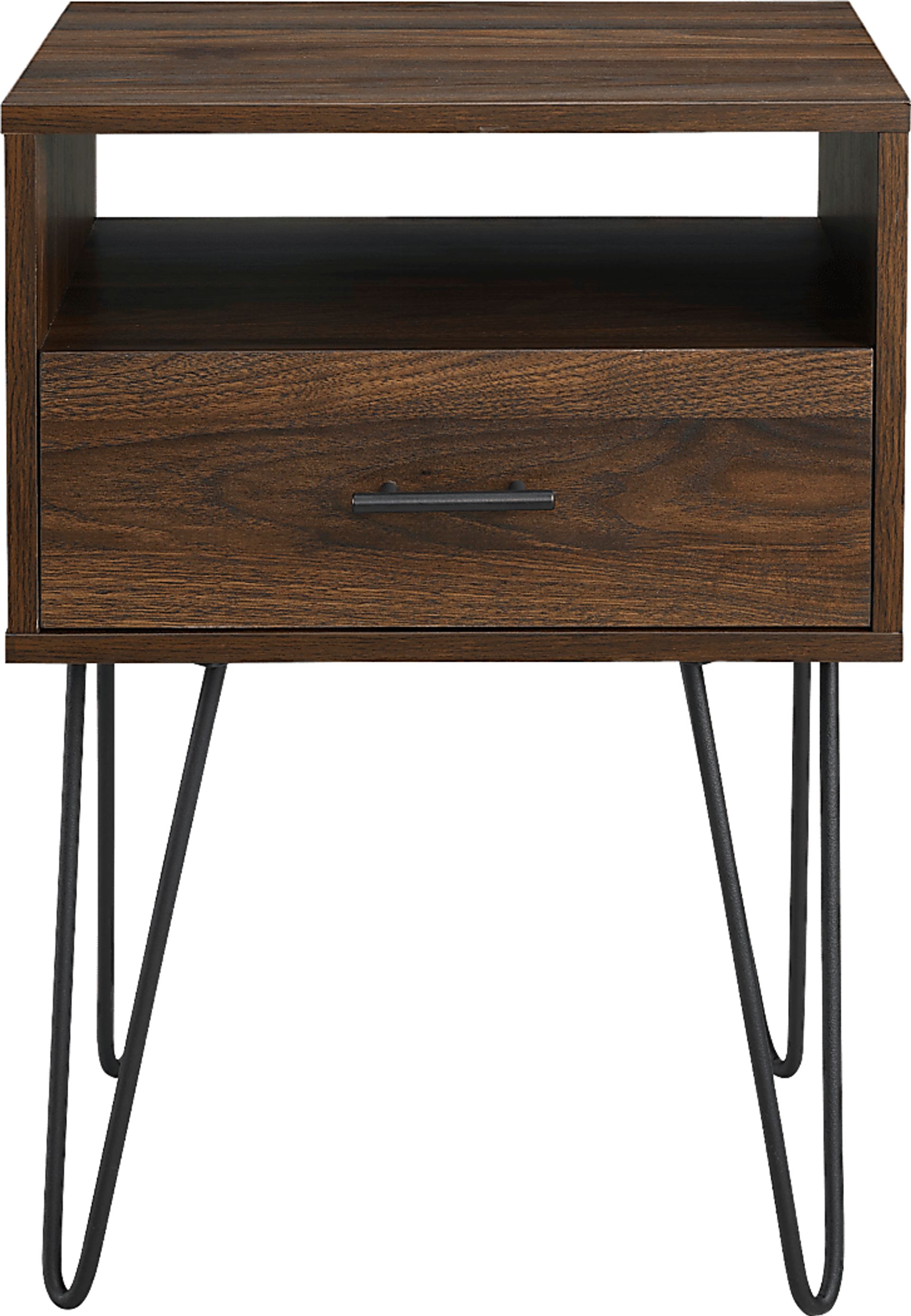 Clyburn Walnut Side Table - Image 2
