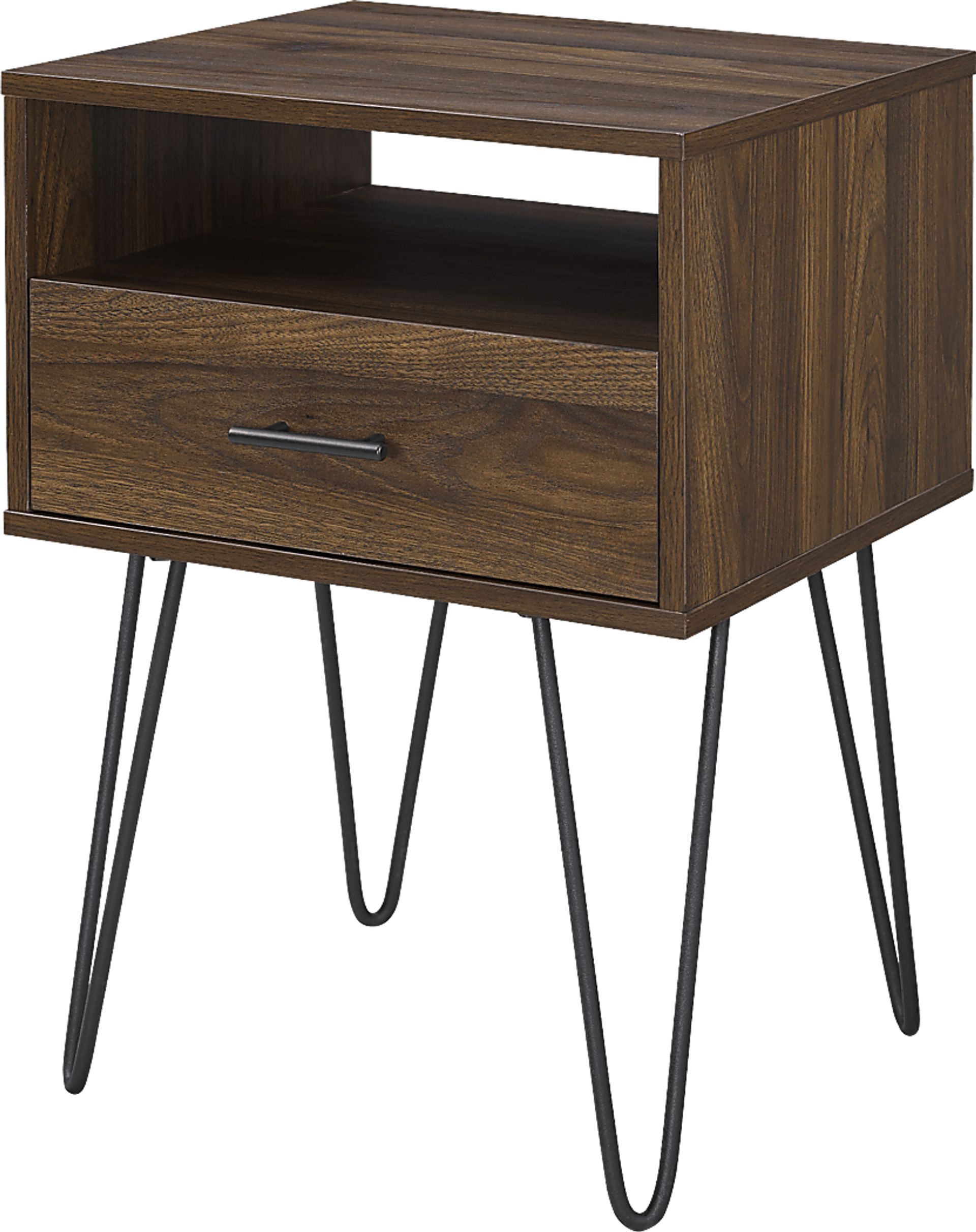 Clyburn Walnut Side Table - Image 3