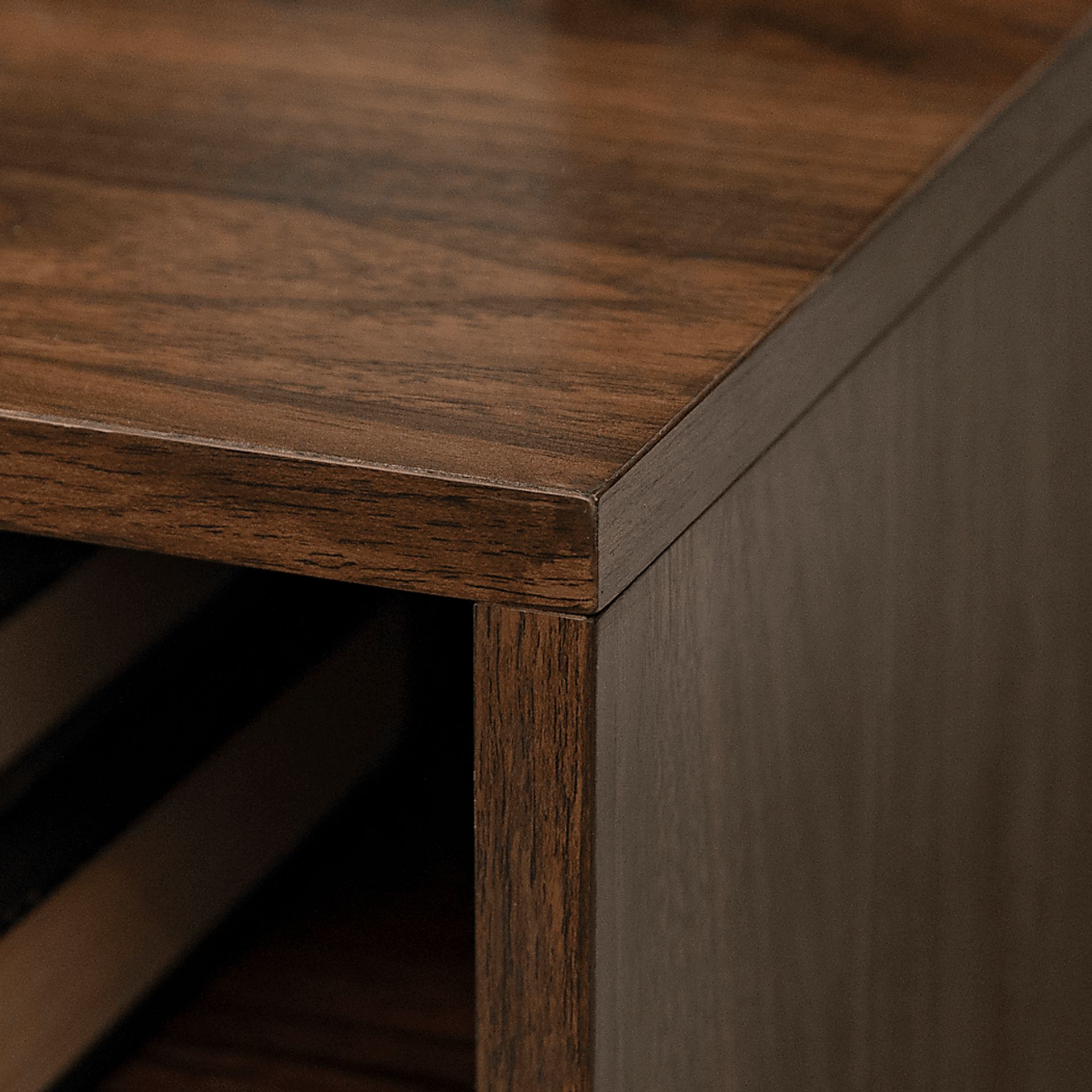 Clyburn Walnut Side Table - Image 4