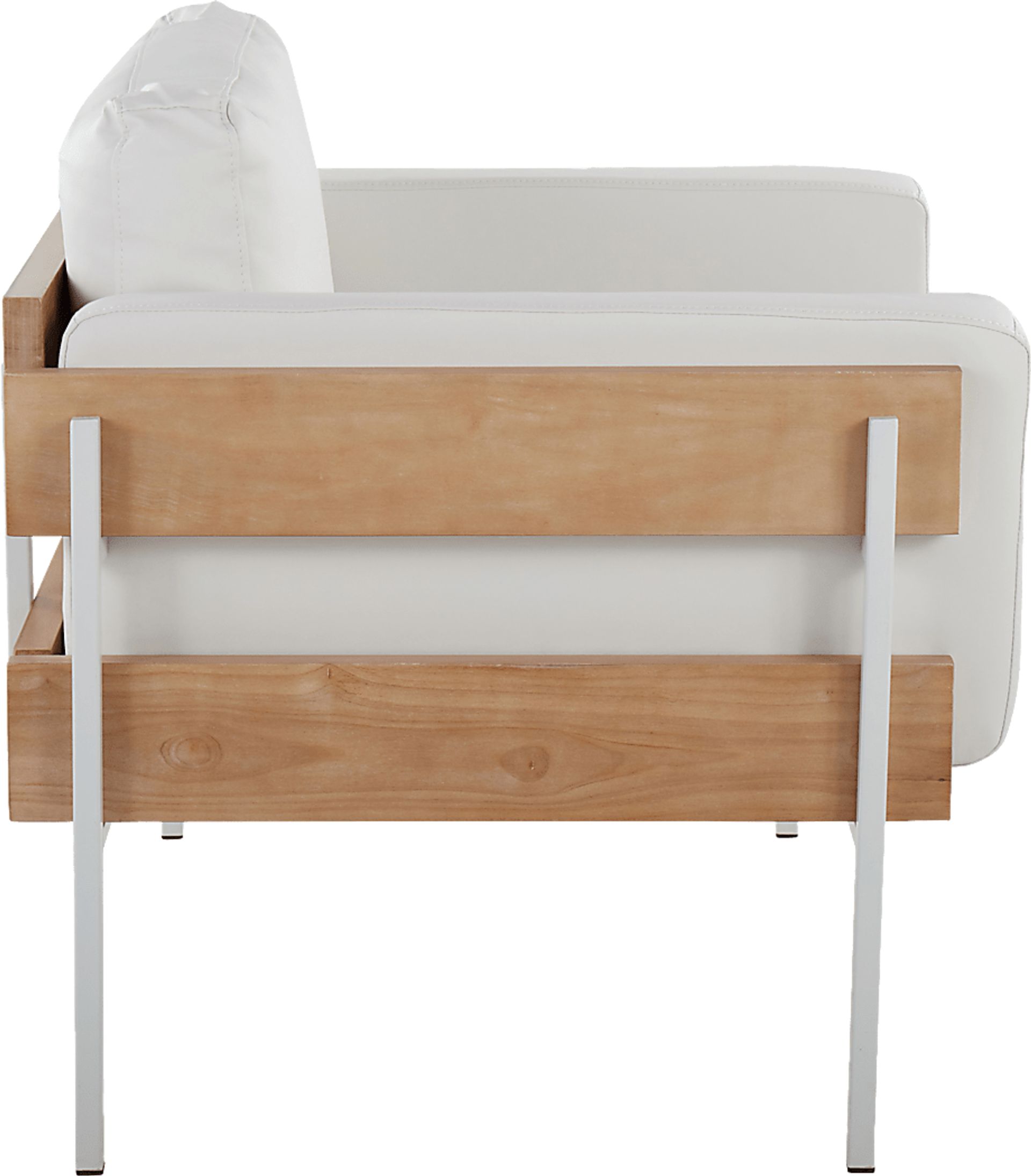 Clyburn White Accent Chair - Image 3