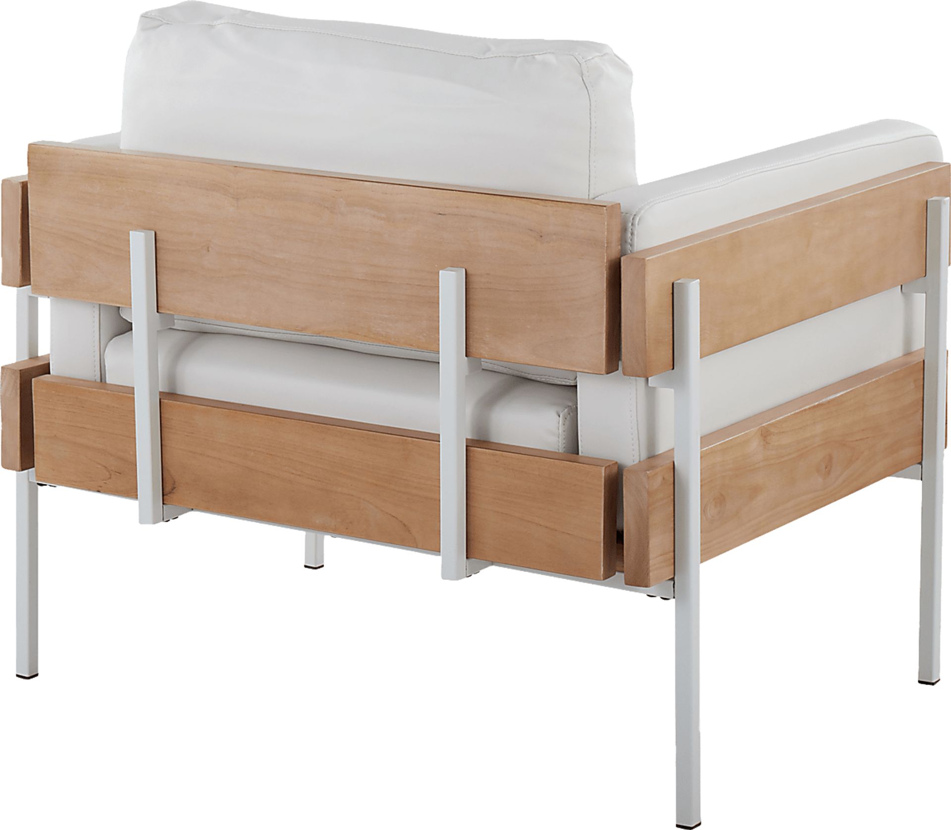 Clyburn White Accent Chair - Image 4