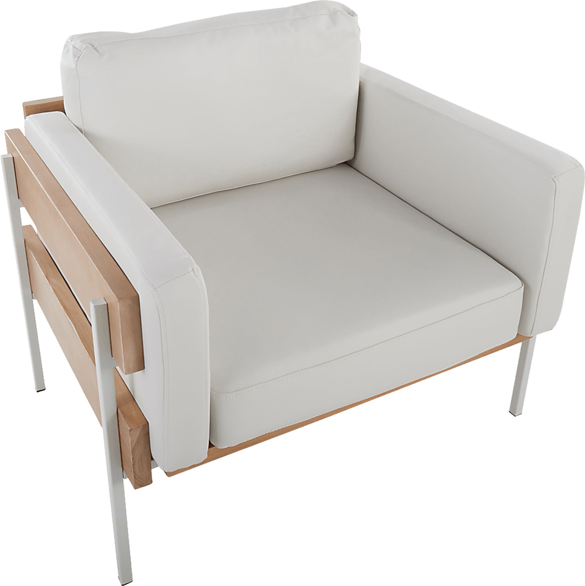 Clyburn White Accent Chair - Image 7