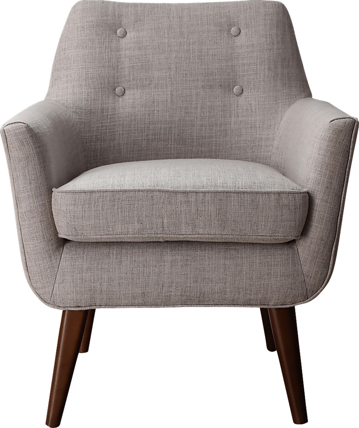 Clyde Beige Textured Accent Chair | Rooms to Go