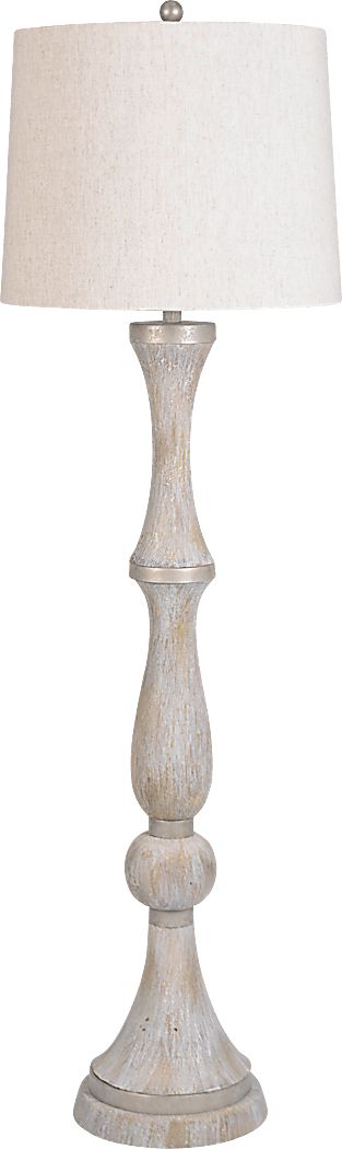 Clyde Grove Beige Floor Lamp