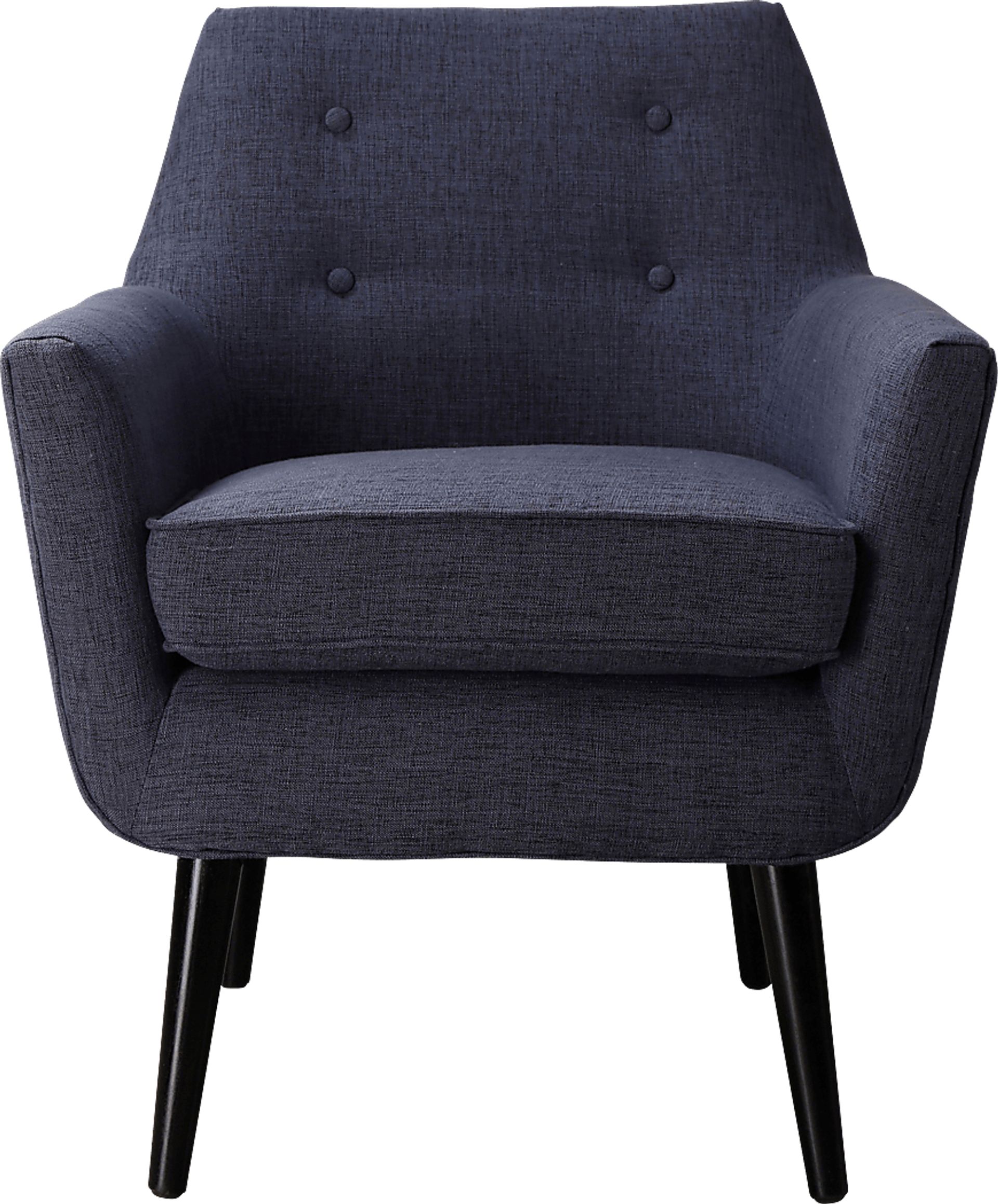 Clyde Navy Accent Chair - Image 1