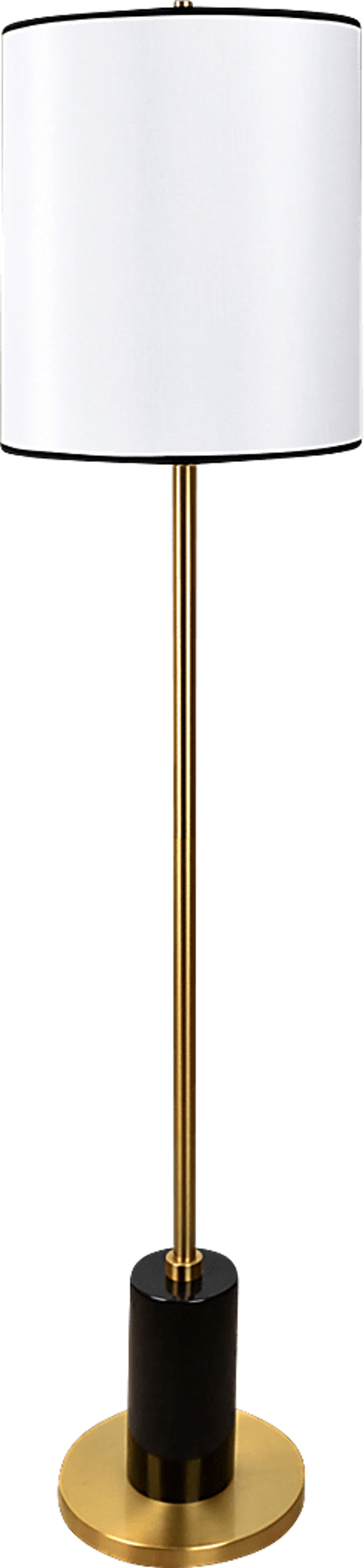 Clydecliff Brass Floor Lamp - Image 1