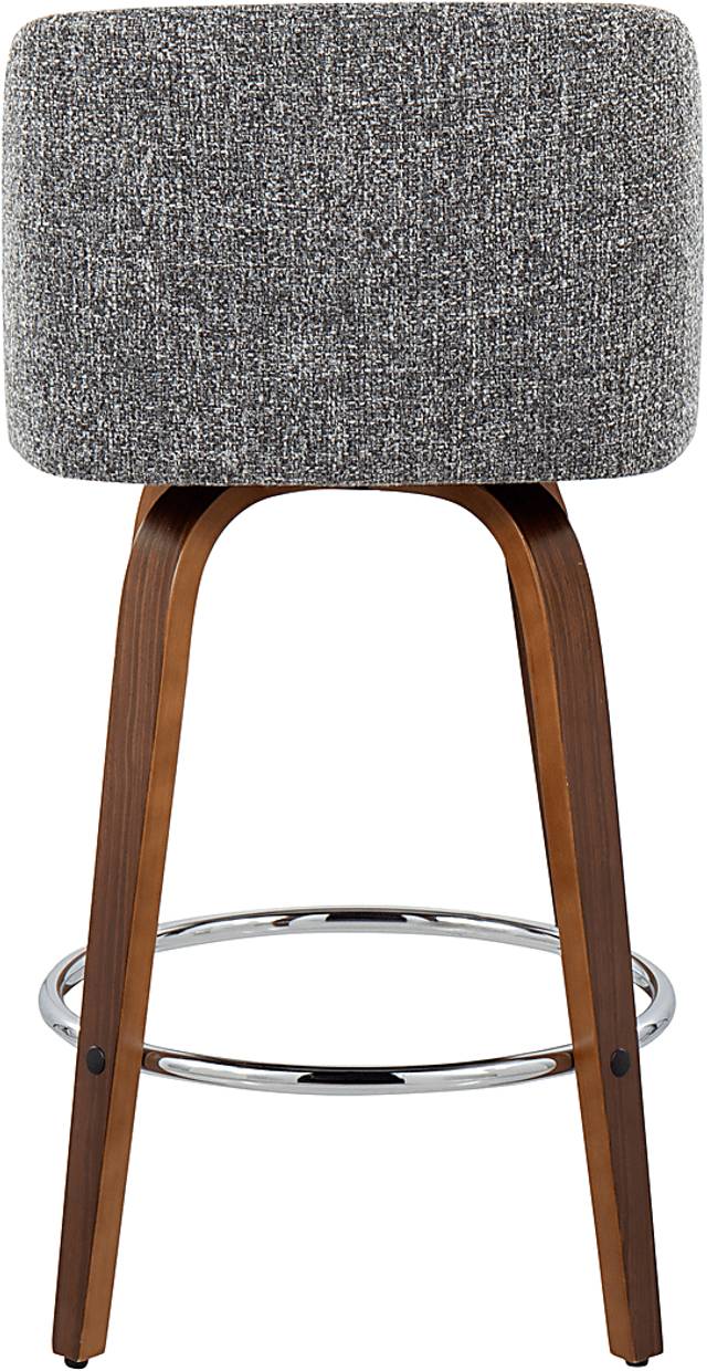Clyo II Gray Counter Stool Set of 2 - Thumbnail - Image 5