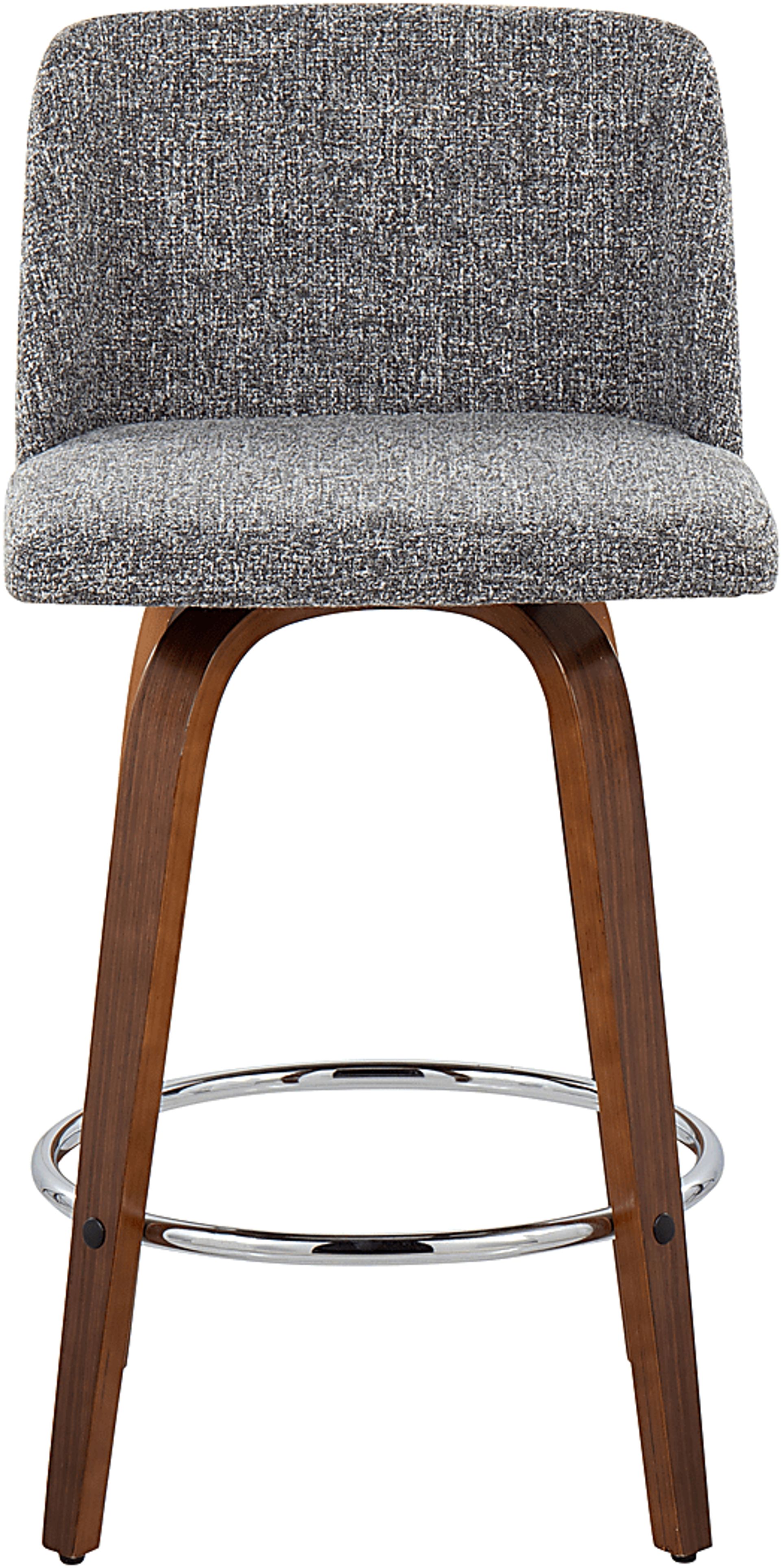 Clyo II Gray Counter Stool Set of 2 - Image 6