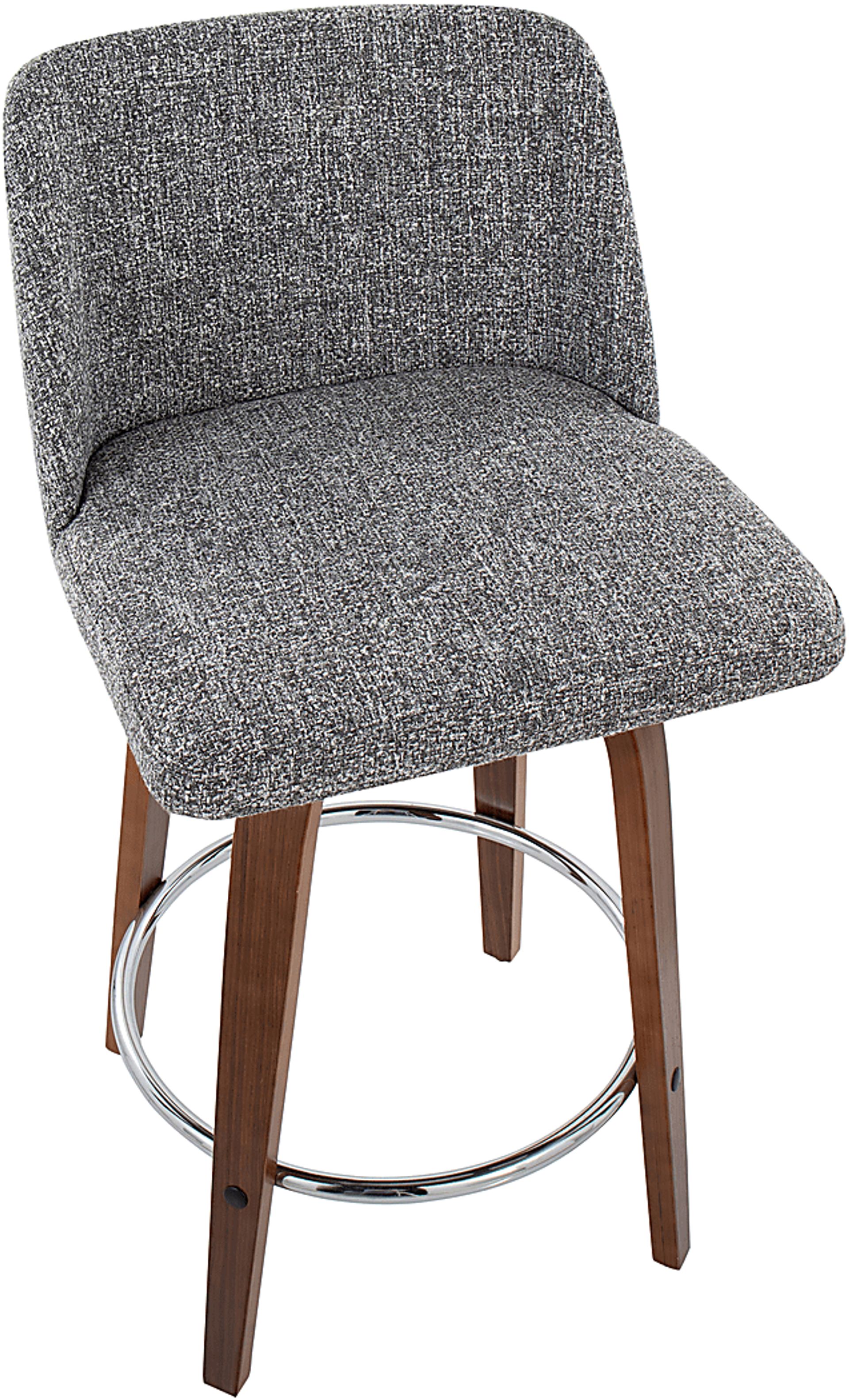 Clyo II Gray Counter Stool Set of 2 - Image 7