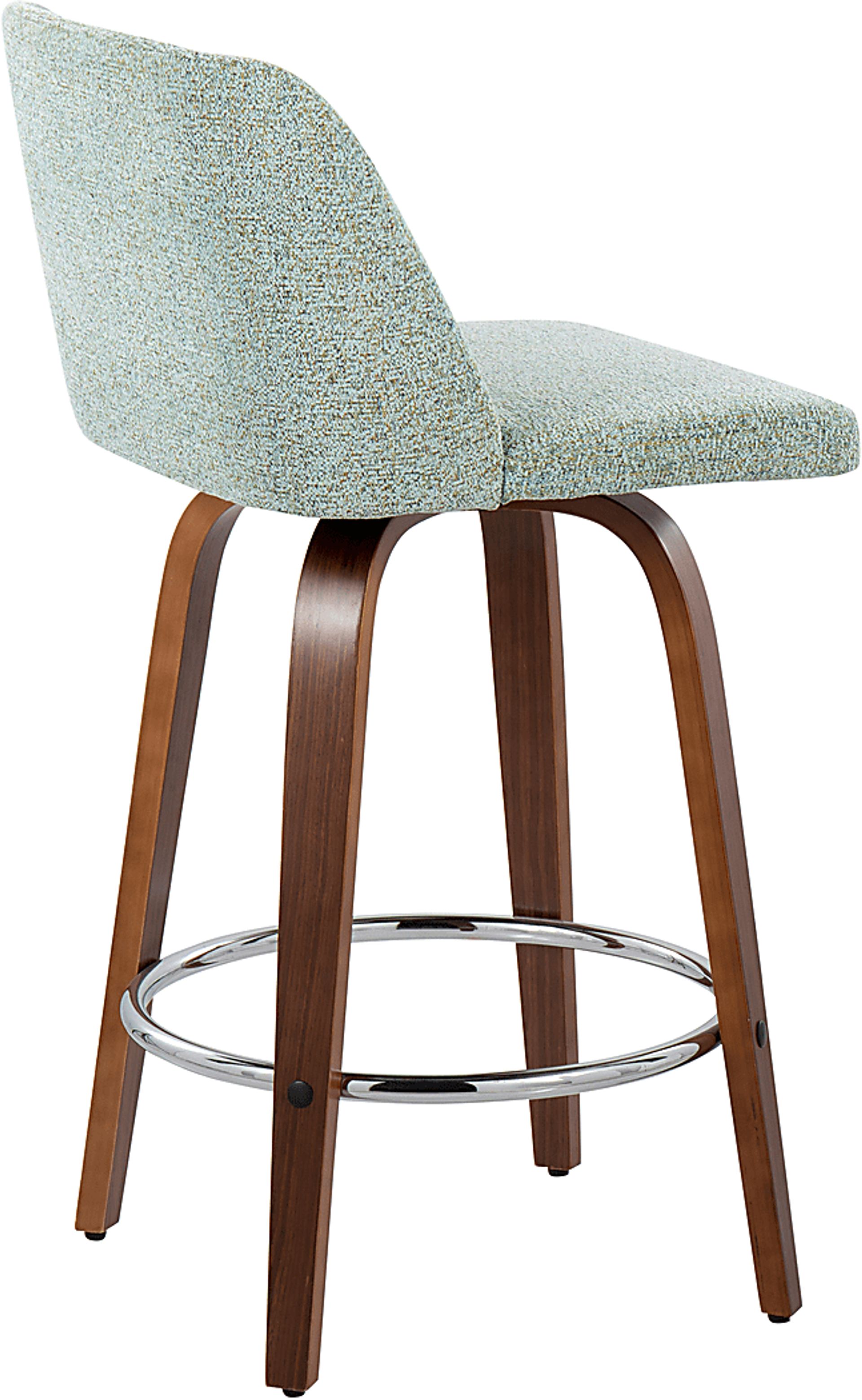 Clyo II Green Counter Stool Set - Image 4