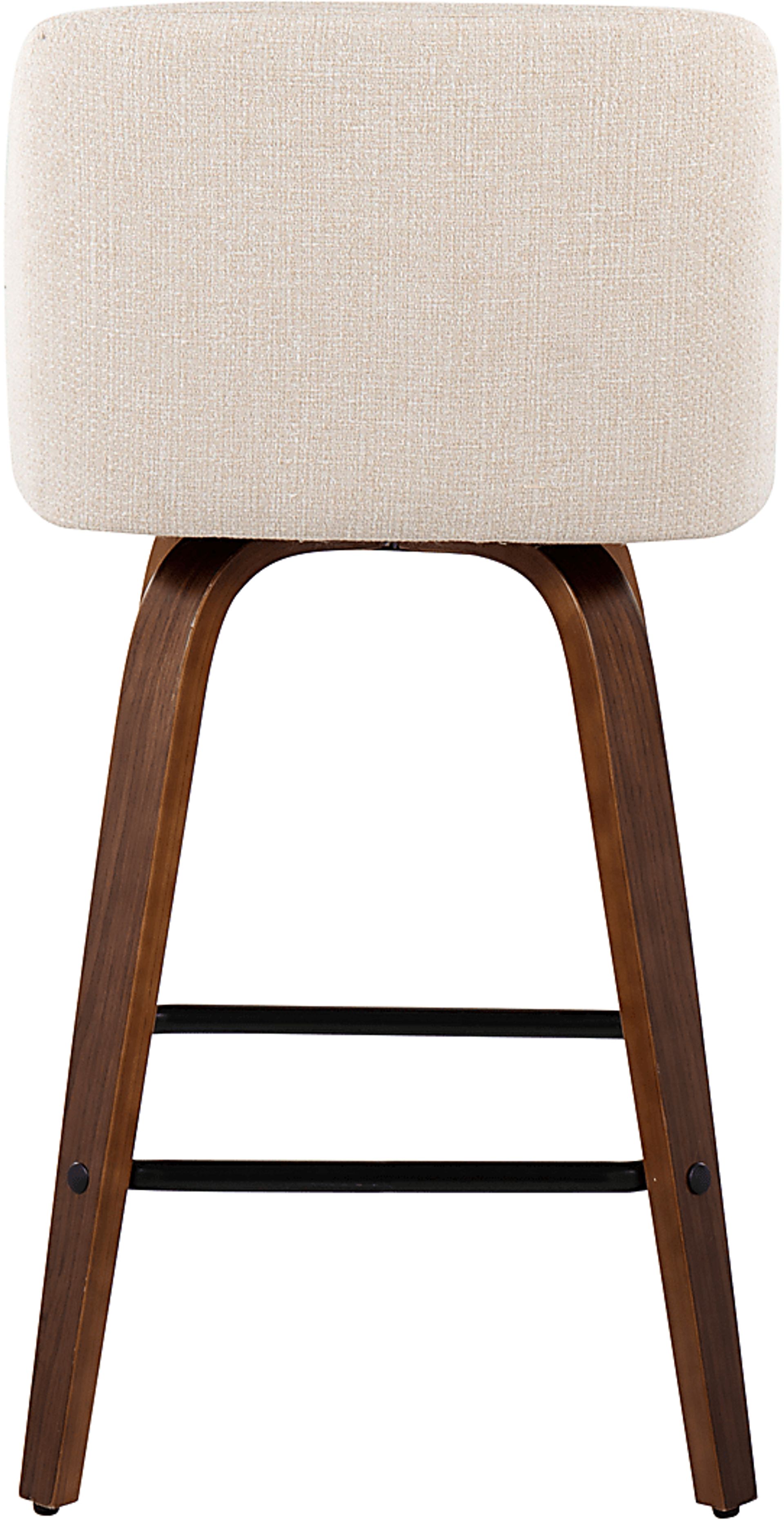 Clyo III Cream Counter Stool Set of 2 - Image 5