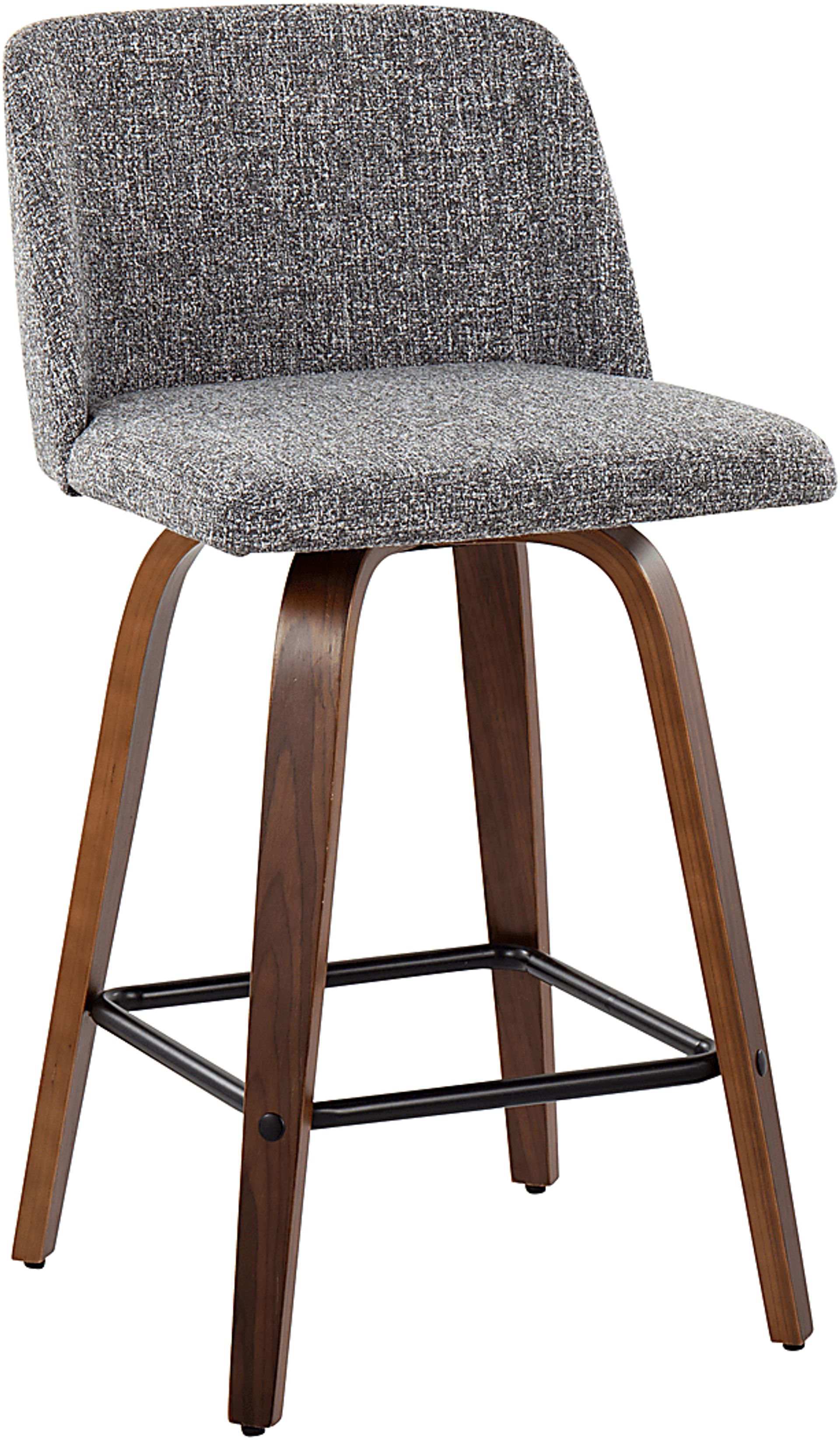 Clyo III Gray Counter Stool Set of 2 - Image 2