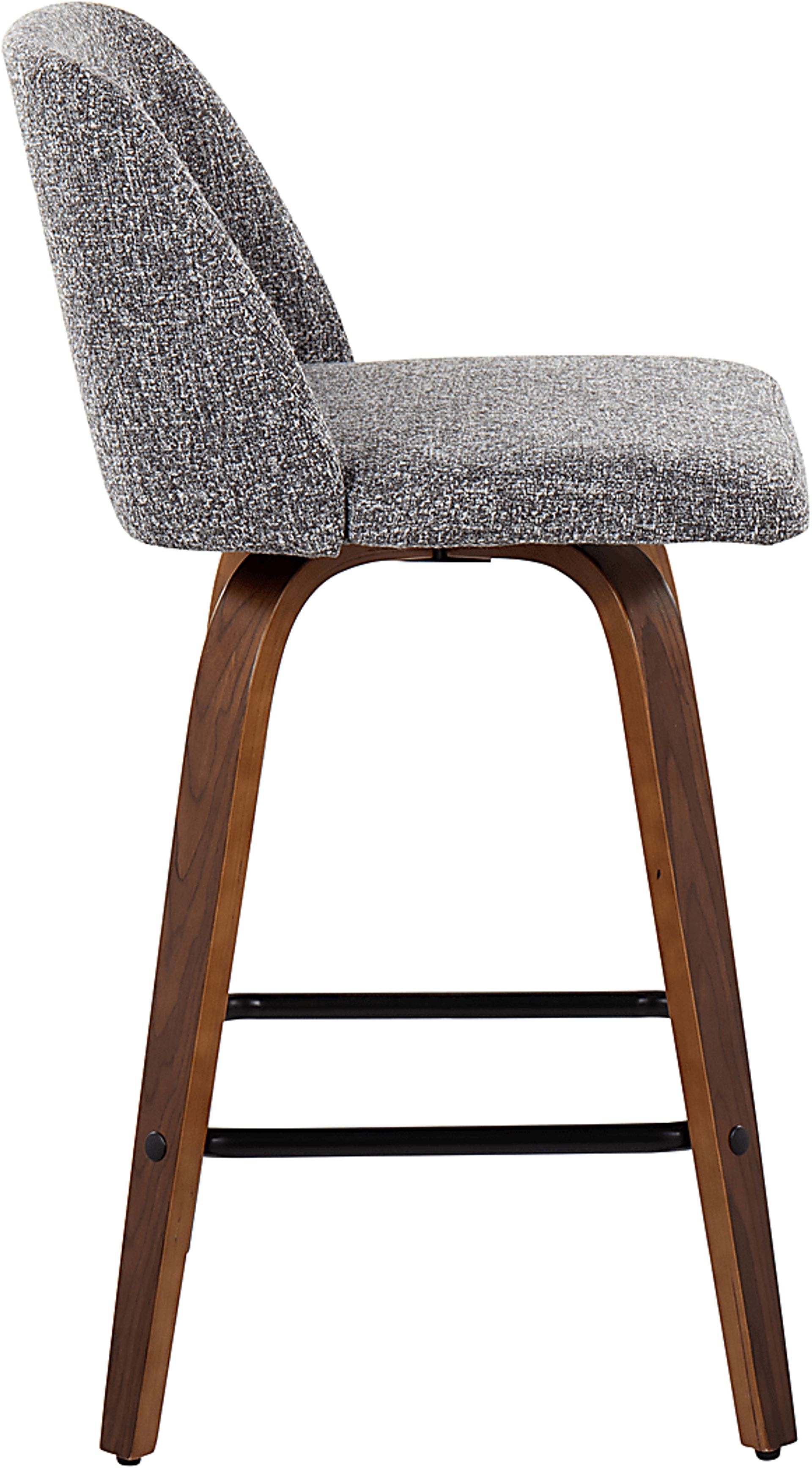 Clyo III Gray Counter Stool Set of 2 - Image 3