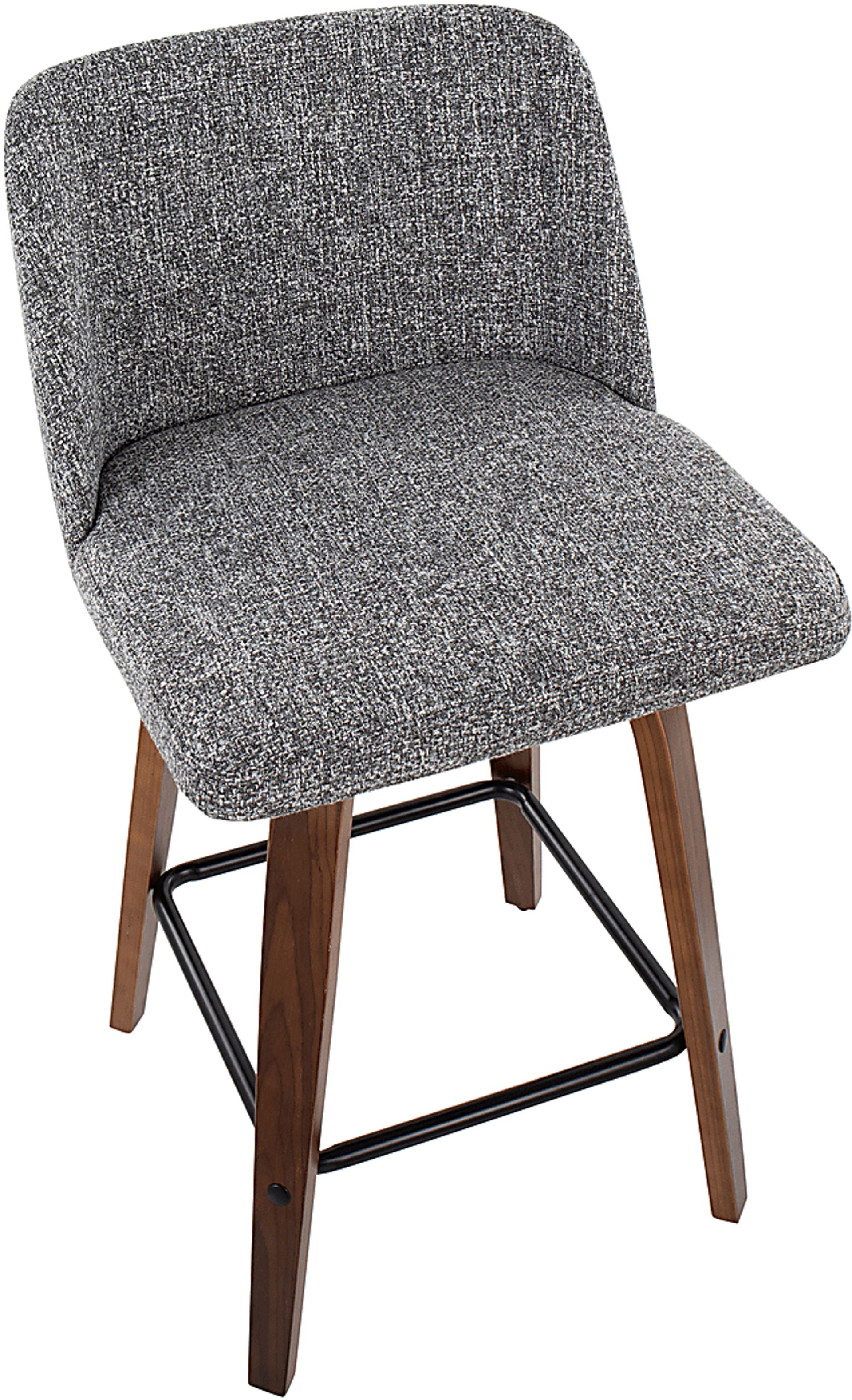 Clyo III Gray Counter Stool Set of 2 - Image 7