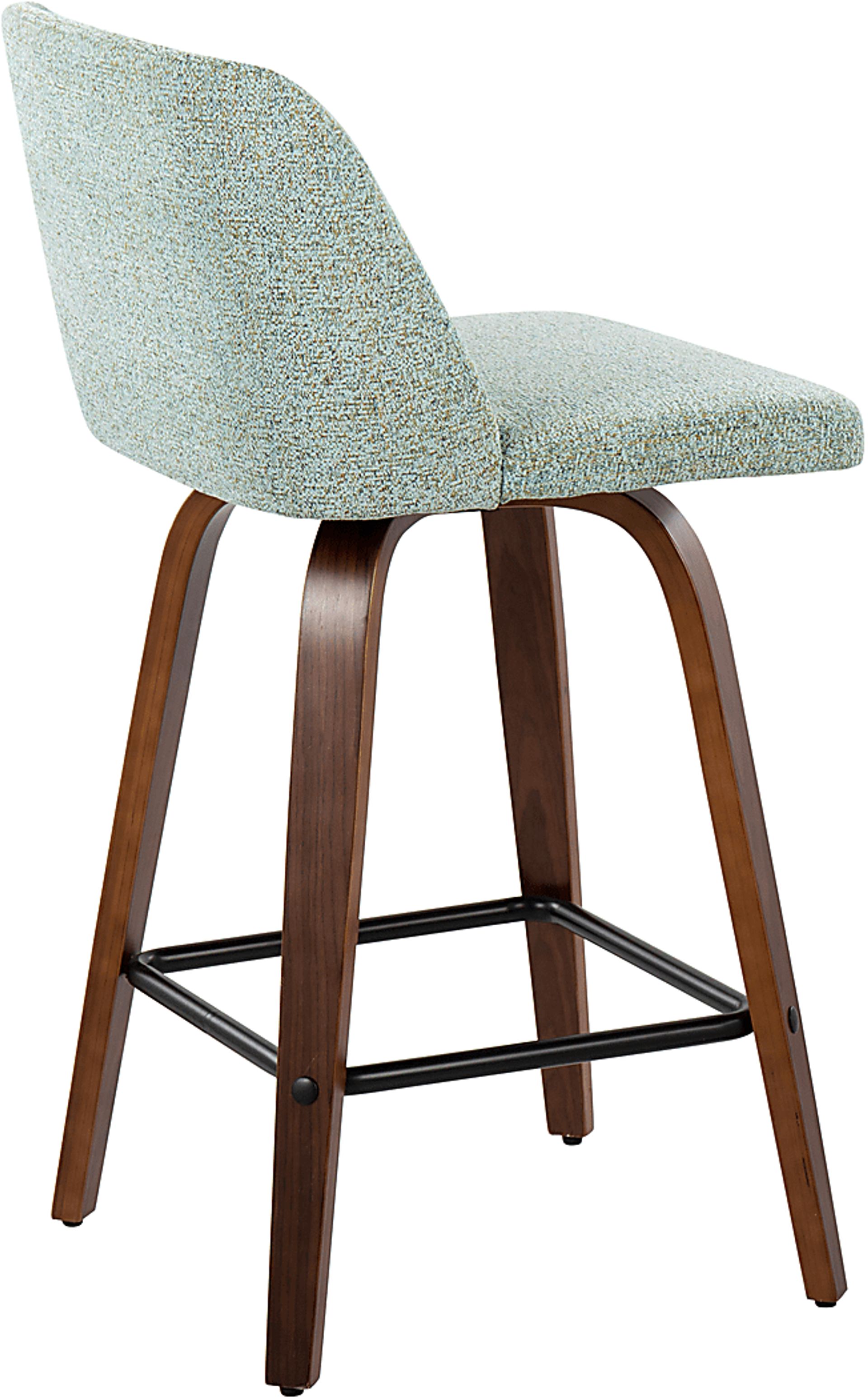 Clyo III Green Counter Stool Set of 2 - Image 4
