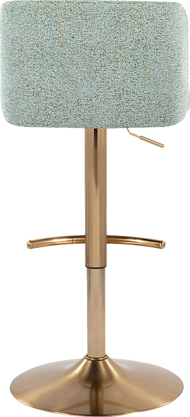 Clyo XIII Green Adjustable Bastool, Set of 2 - Thumbnail - Image 6