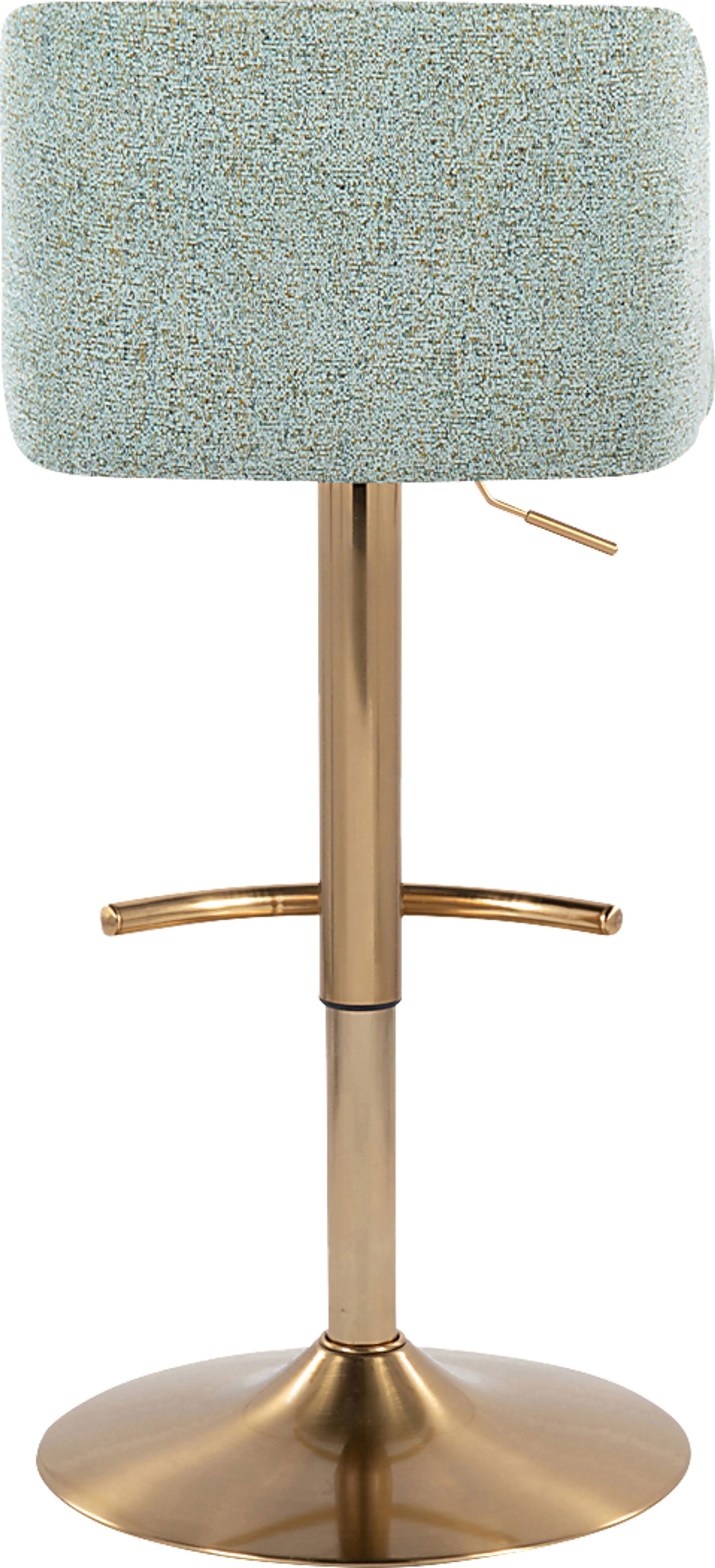 Clyo XIII Green Adjustable Bastool, Set of 2 - Image 6