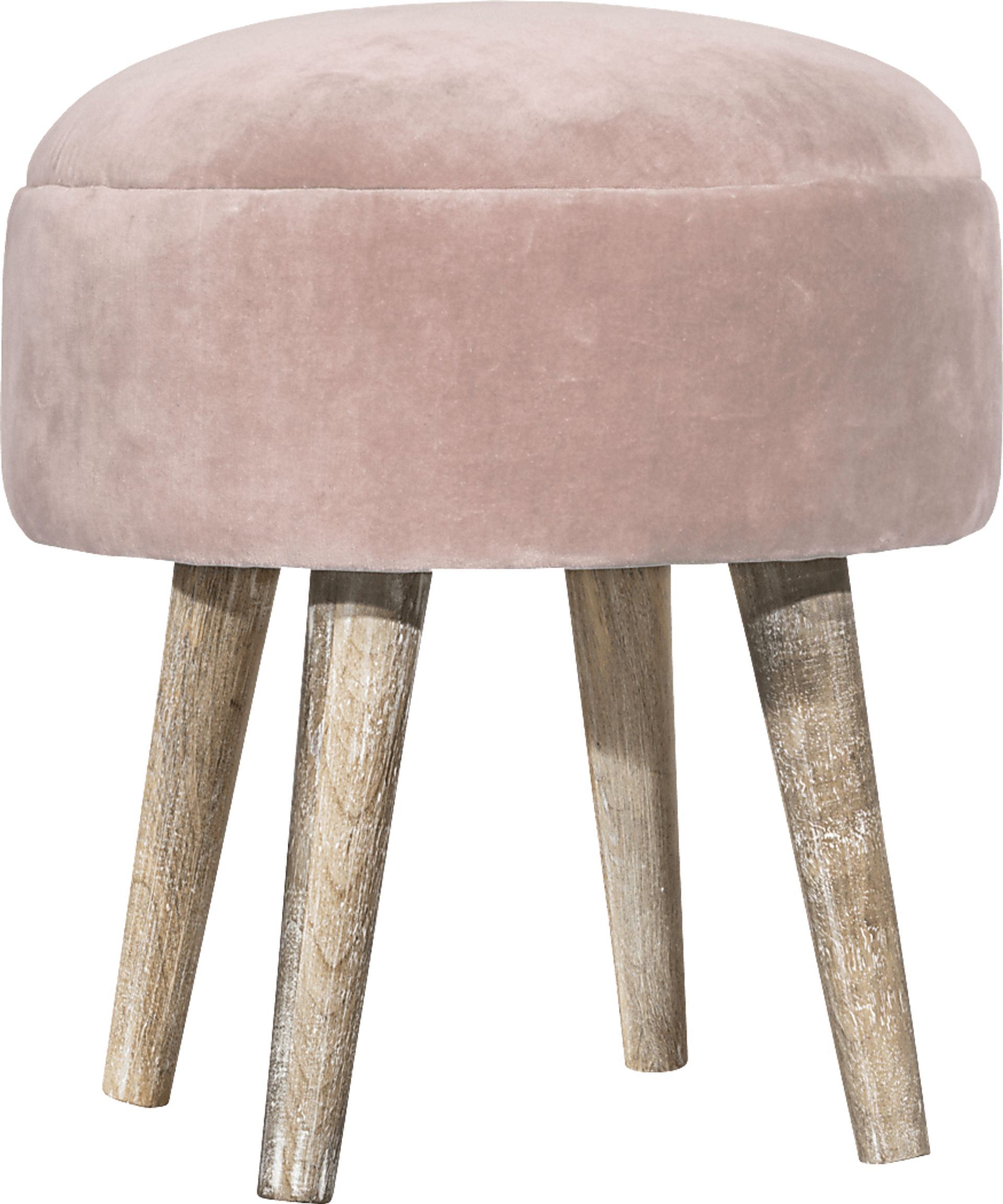 Coachlamp Pink Vanity Stool - Image 1
