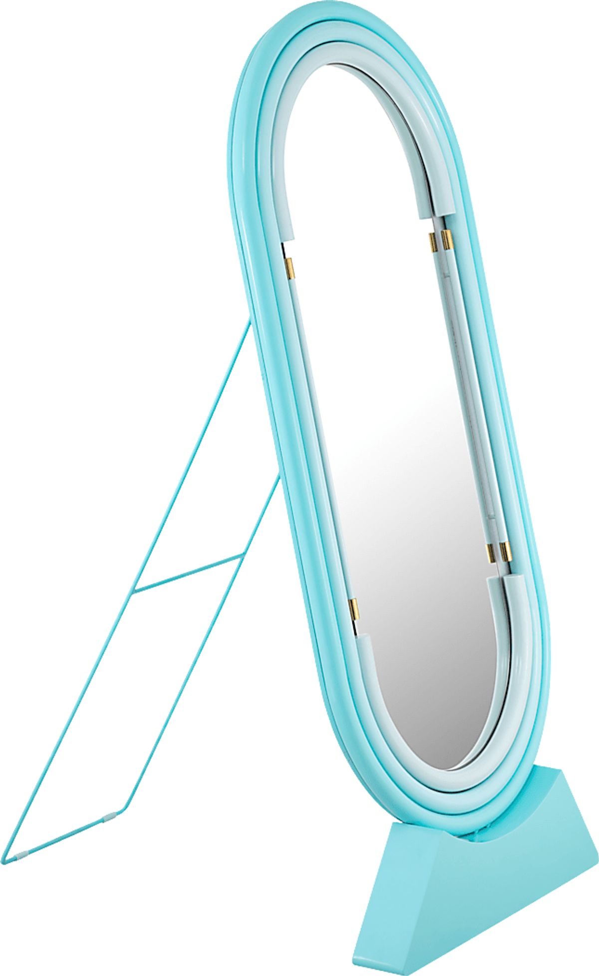 Coada I Blue Floor Mirror | Rooms to Go