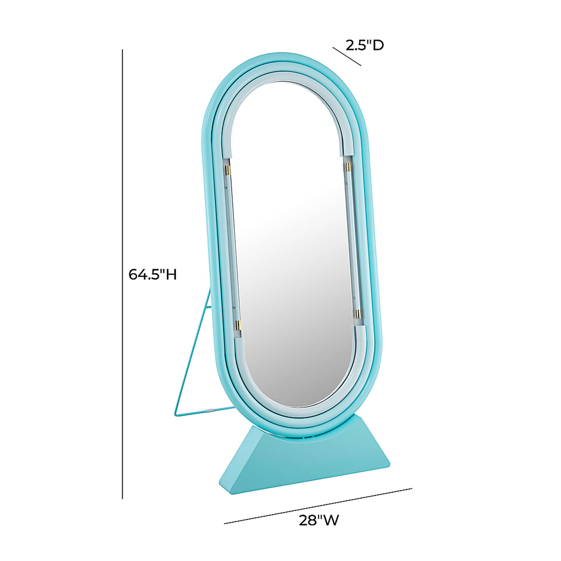 Coada I Blue Floor Mirror - Image 9
