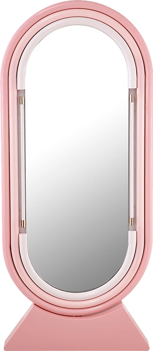 Coada I Pink Floor Mirror