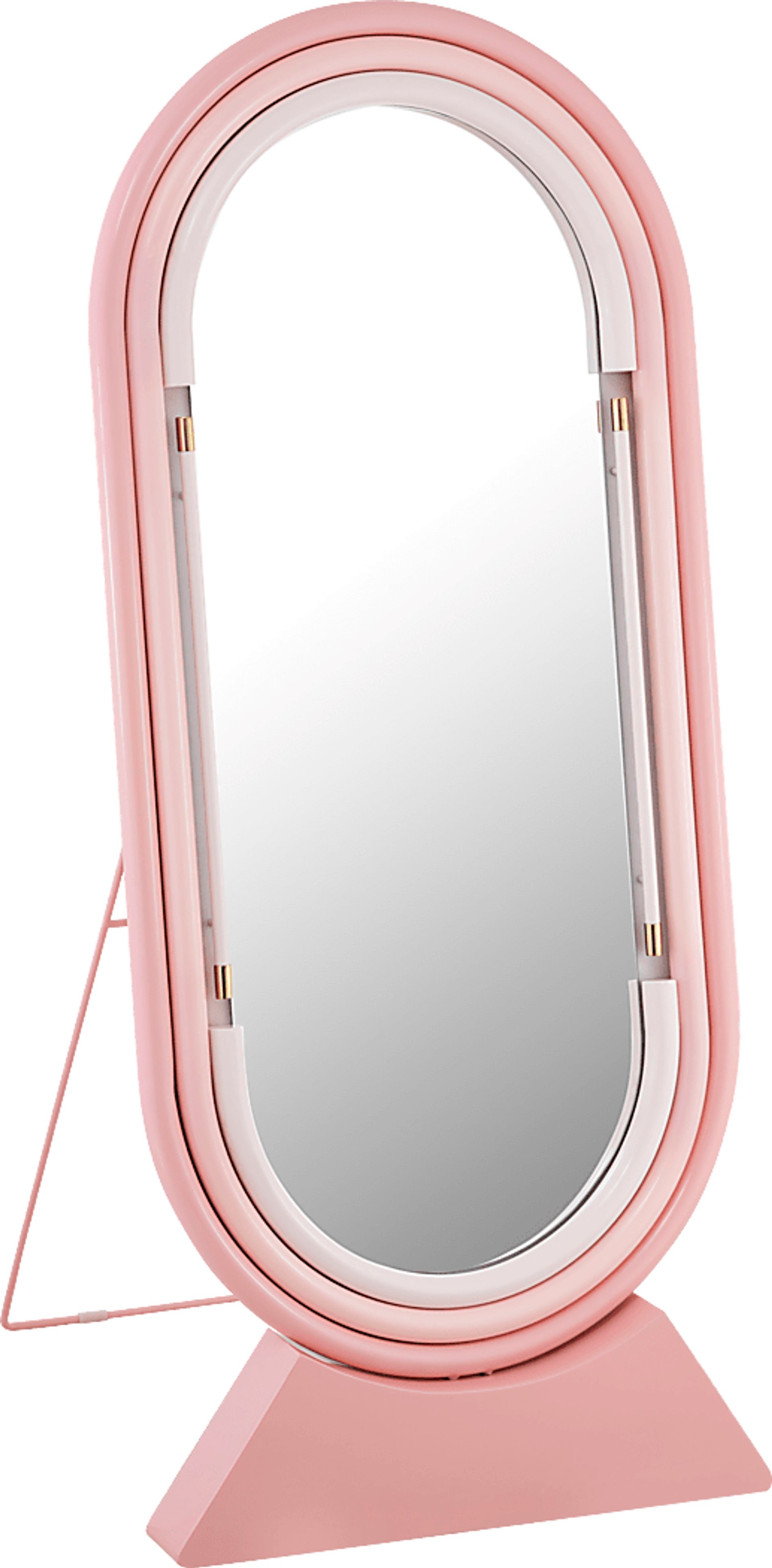 Coada I Pink Floor Mirror - Image 1