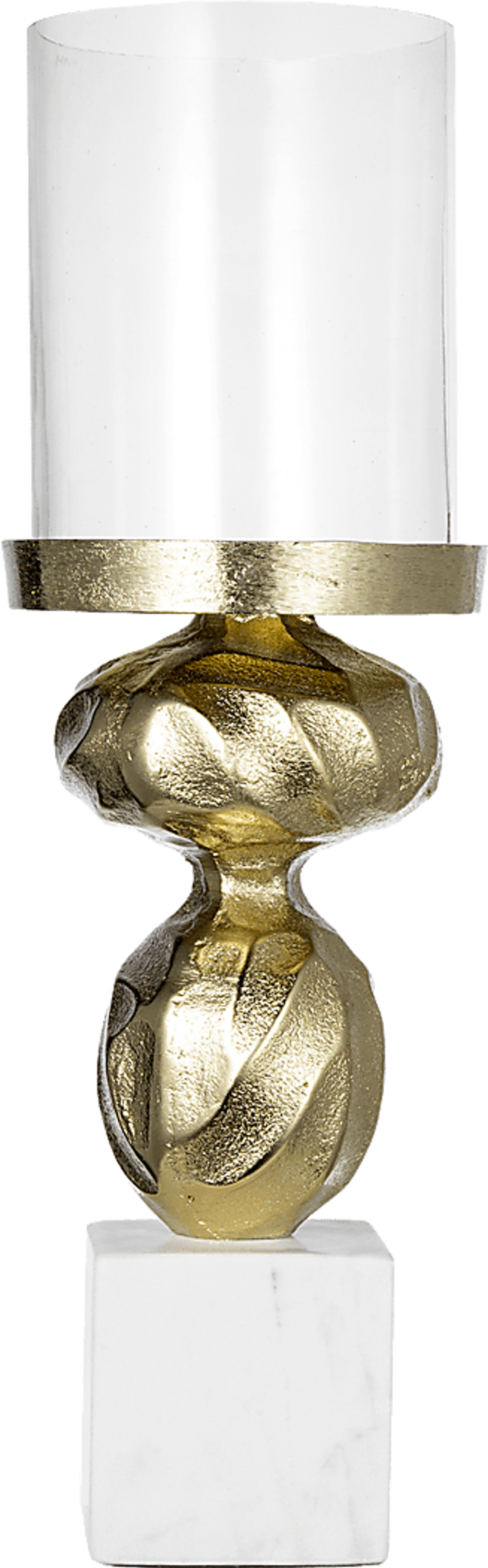 Coalinga I Gold Candle Holder - Image 1