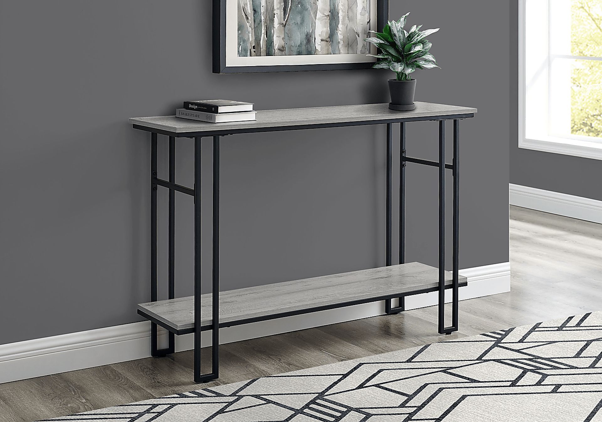 Coalville Gray Console Table - Image 2