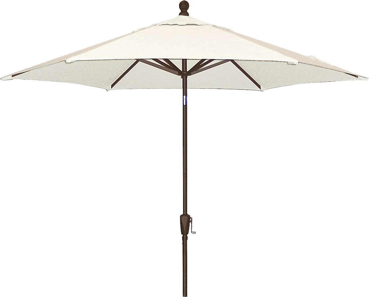 Coastal Point 9' Natural Outdoor Umbrella