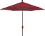 Coastal Point 9' Red Outdoor Umbrella