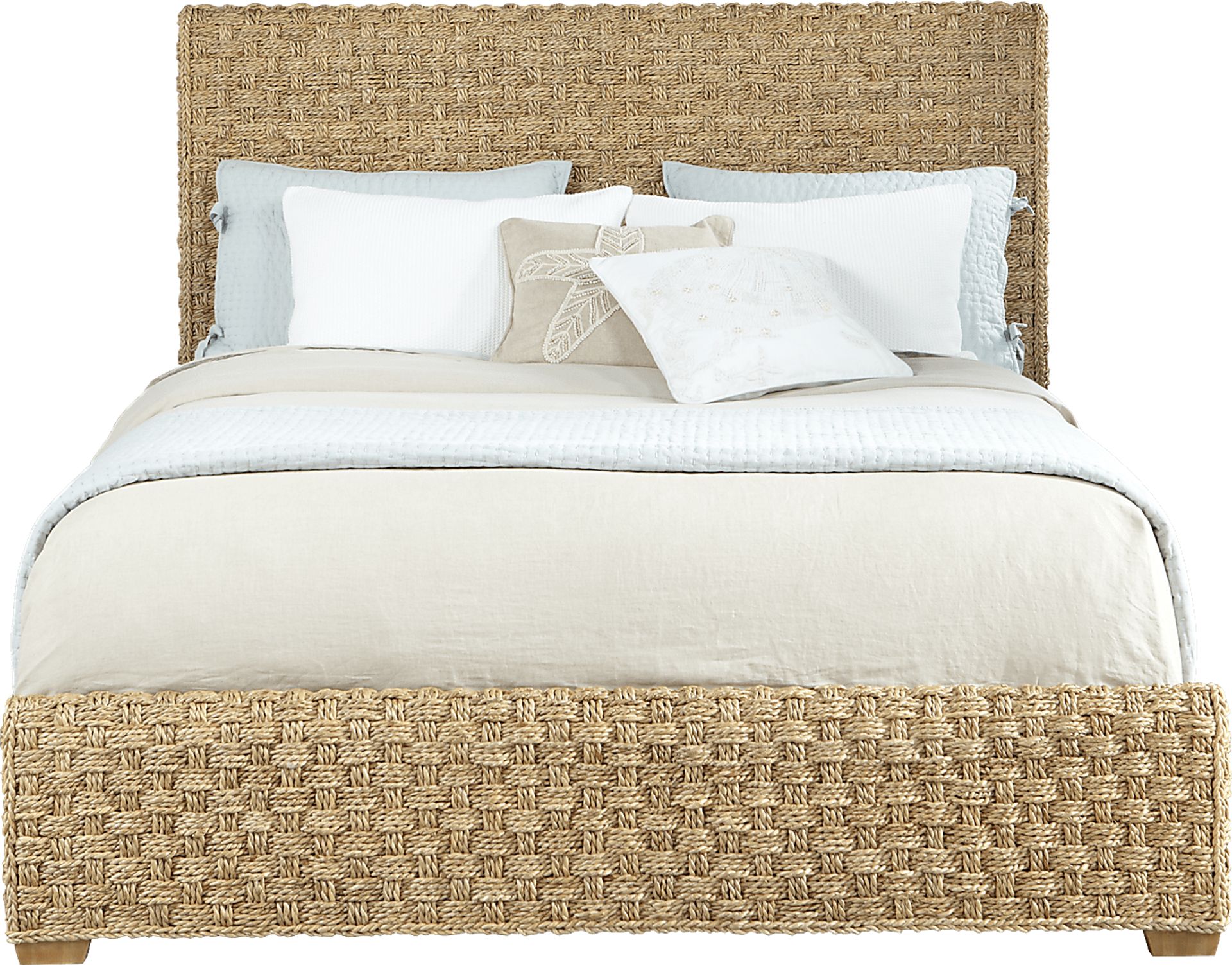 Coastal View 3 Pc King Woven Bed - Image 1