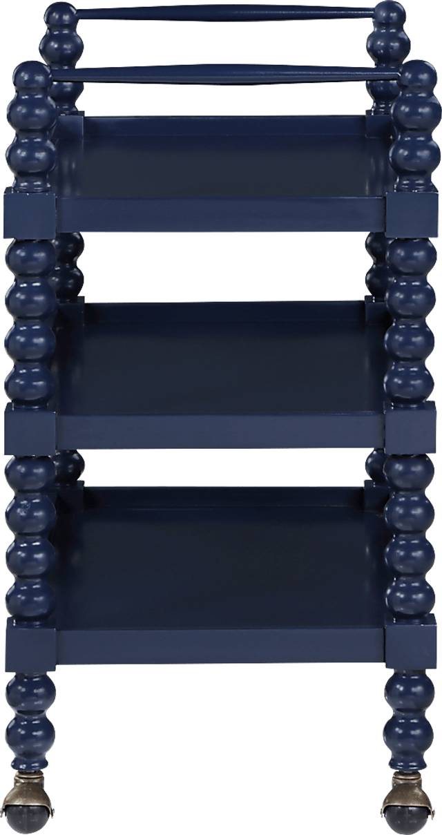 Coastina Blue Kitchen Cart - Thumbnail - Image 2