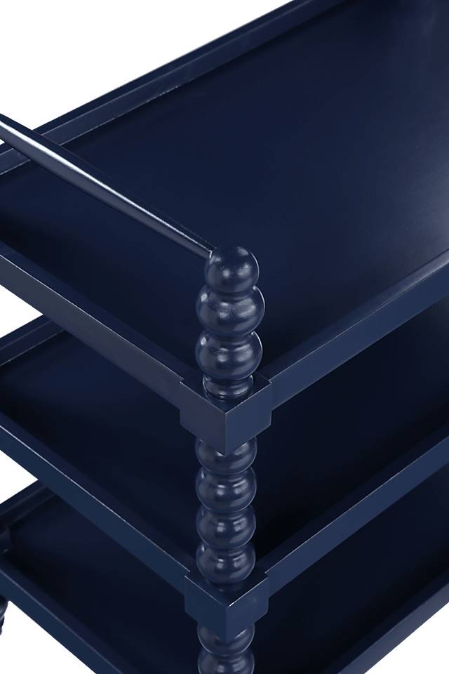 Coastina Blue Kitchen Cart - Thumbnail - Image 4