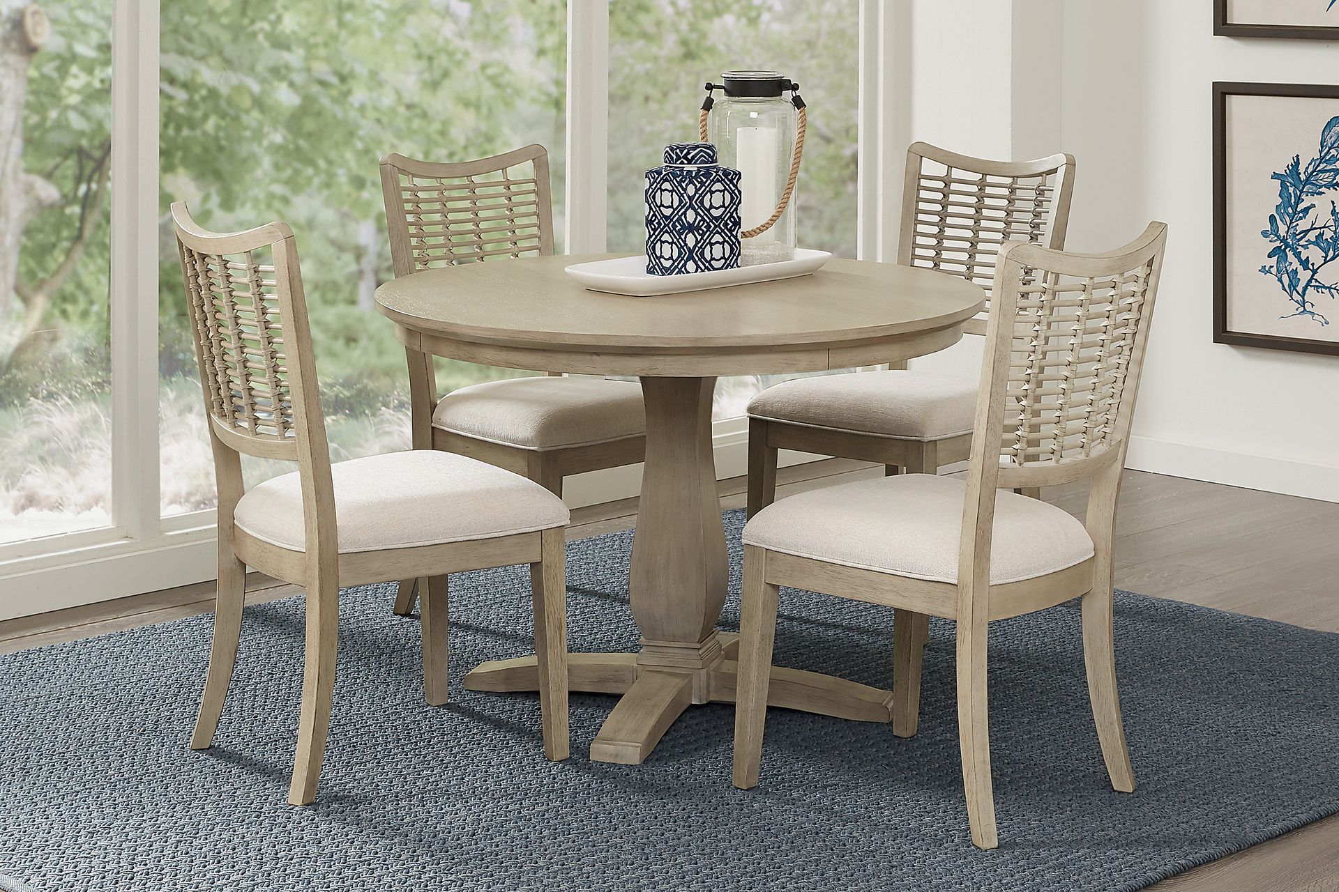 Coastline Drive Gray 5 Pc Dining Room - Image 1